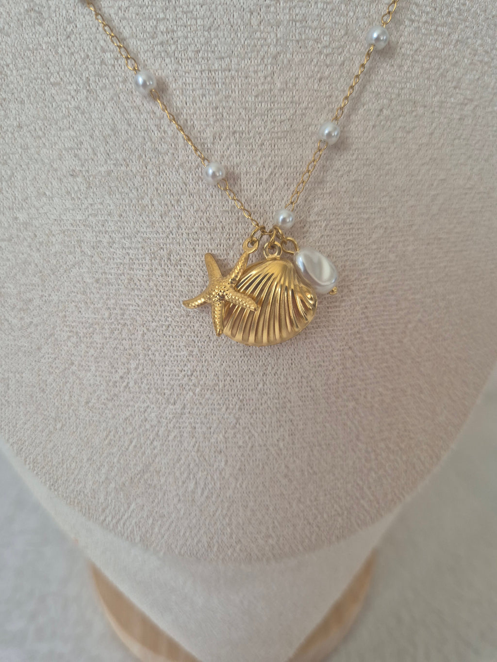 Collier breloques plage