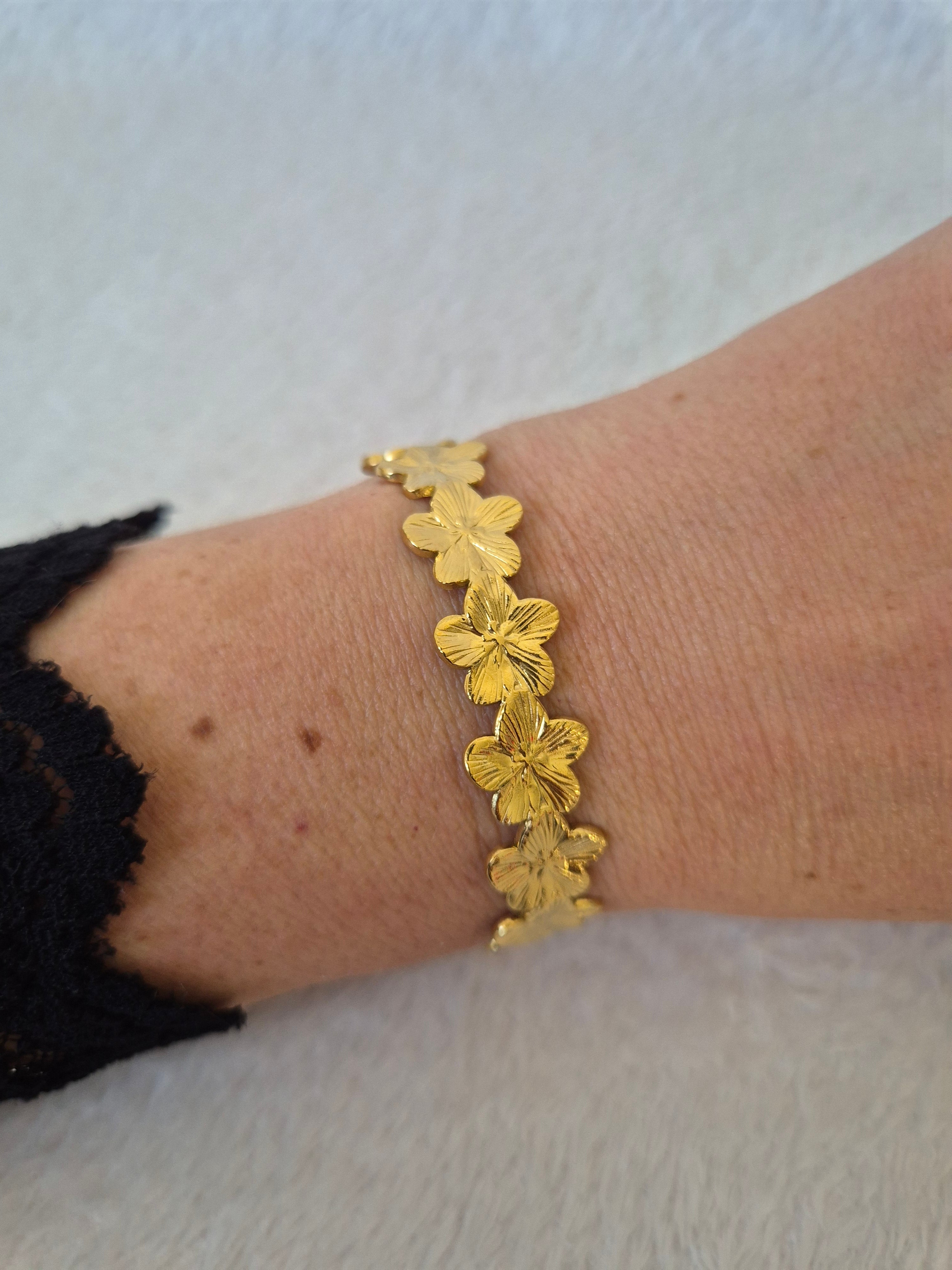 Bracelet fleurs