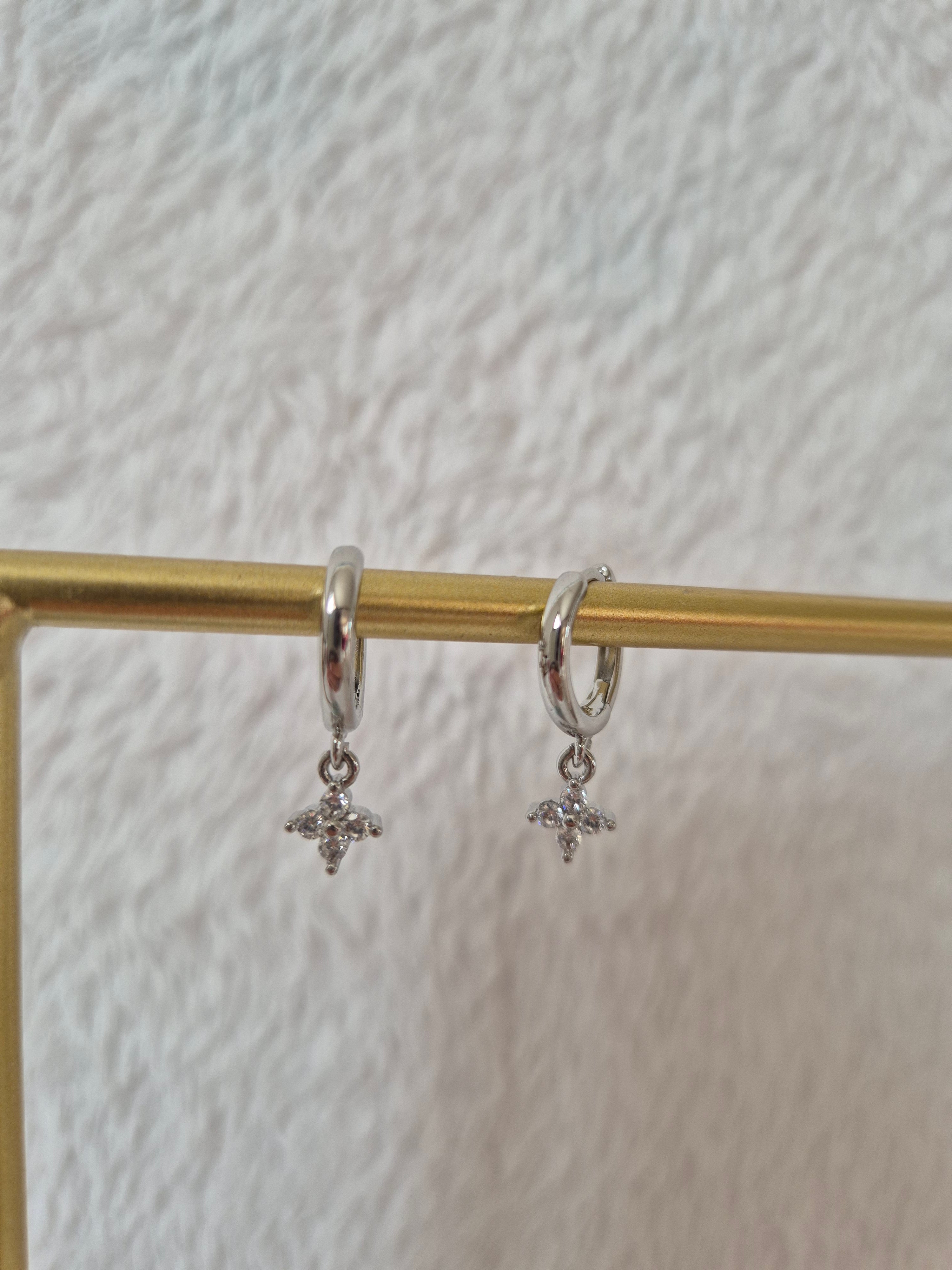 Boucles d'oreilles strass