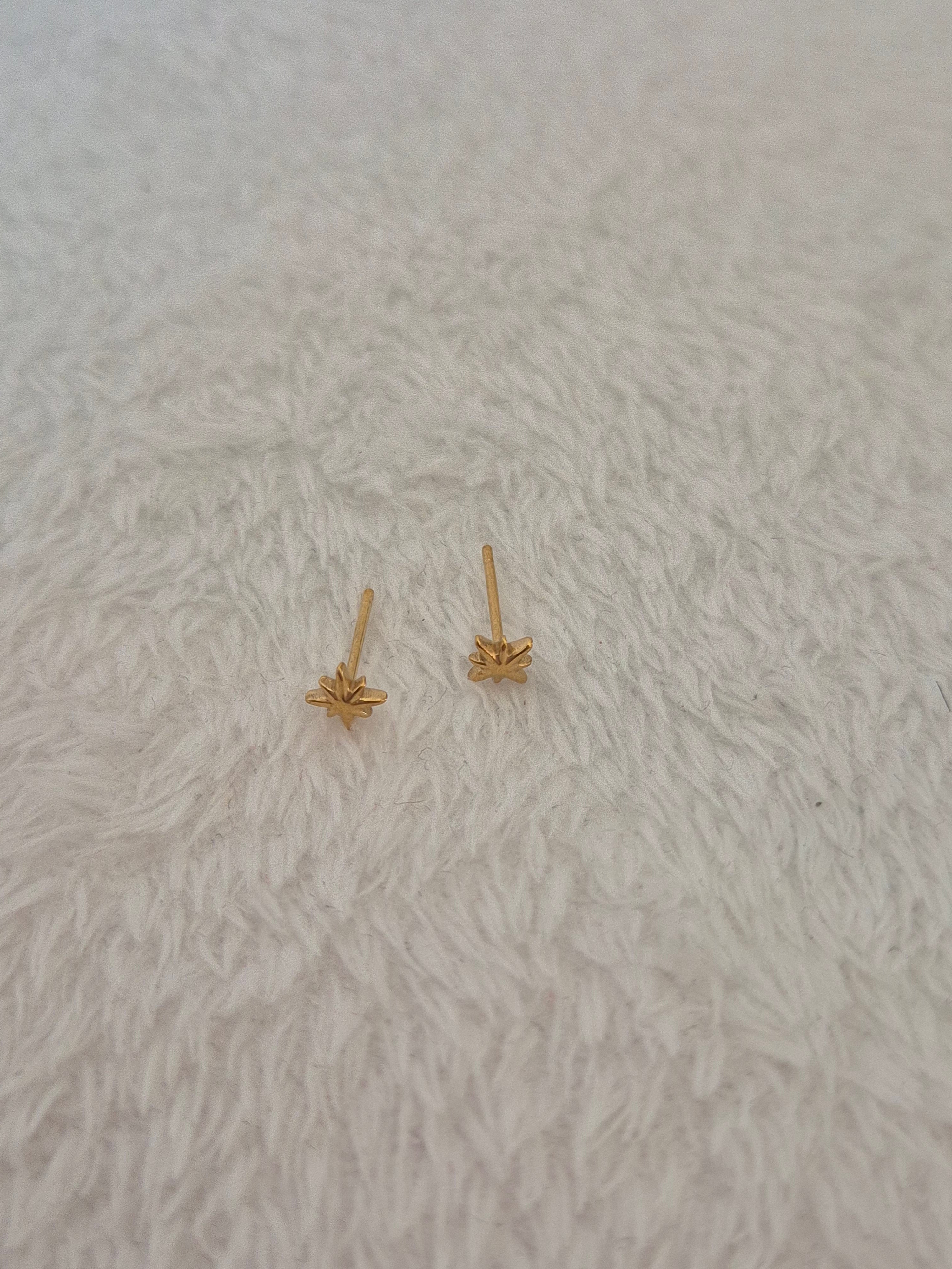 Boucles d'oreilles étoiles