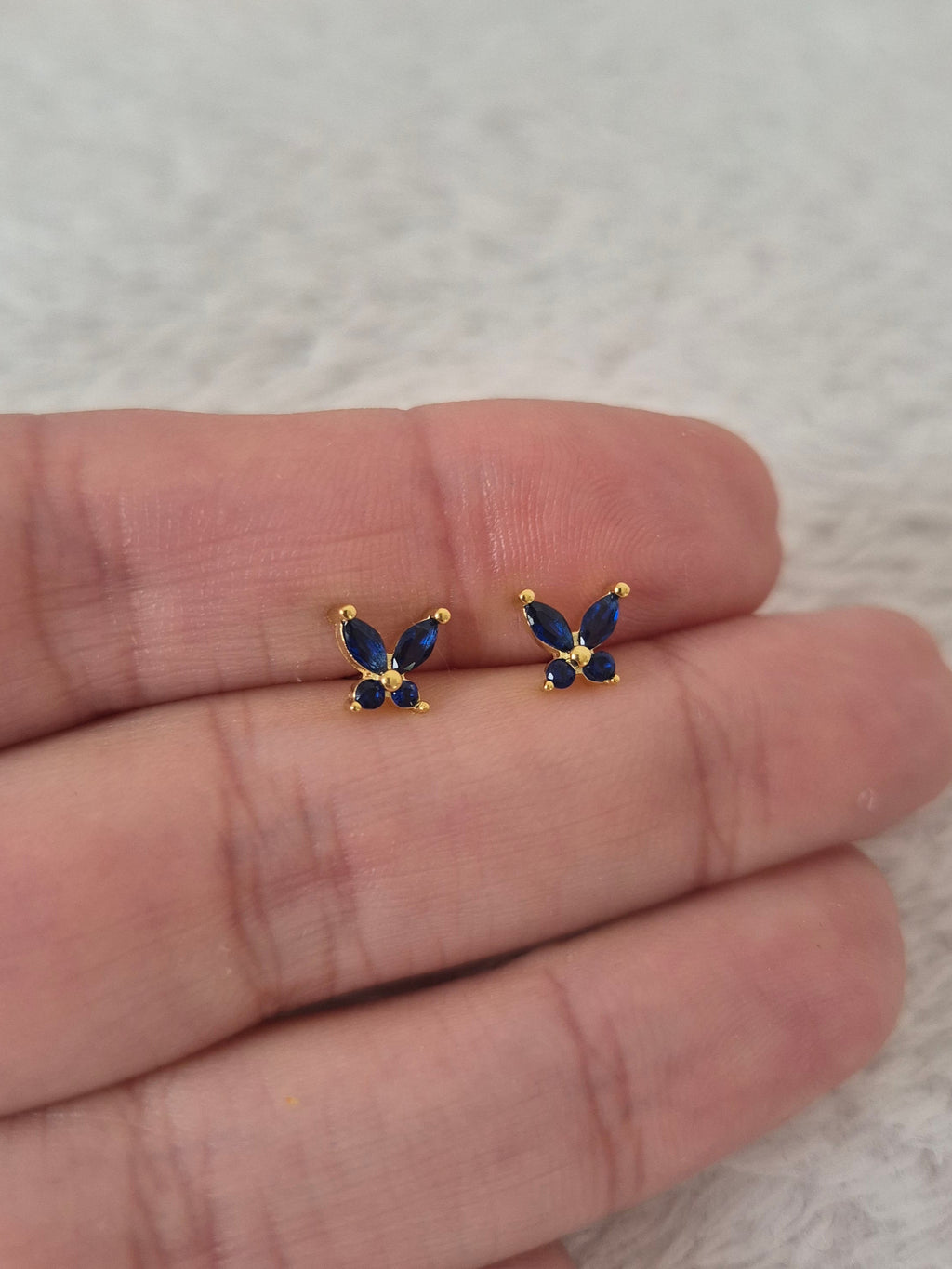 Boucles d'oreilles papillons