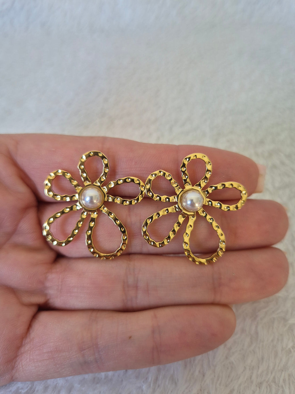 Boucles d'oreilles fleurs