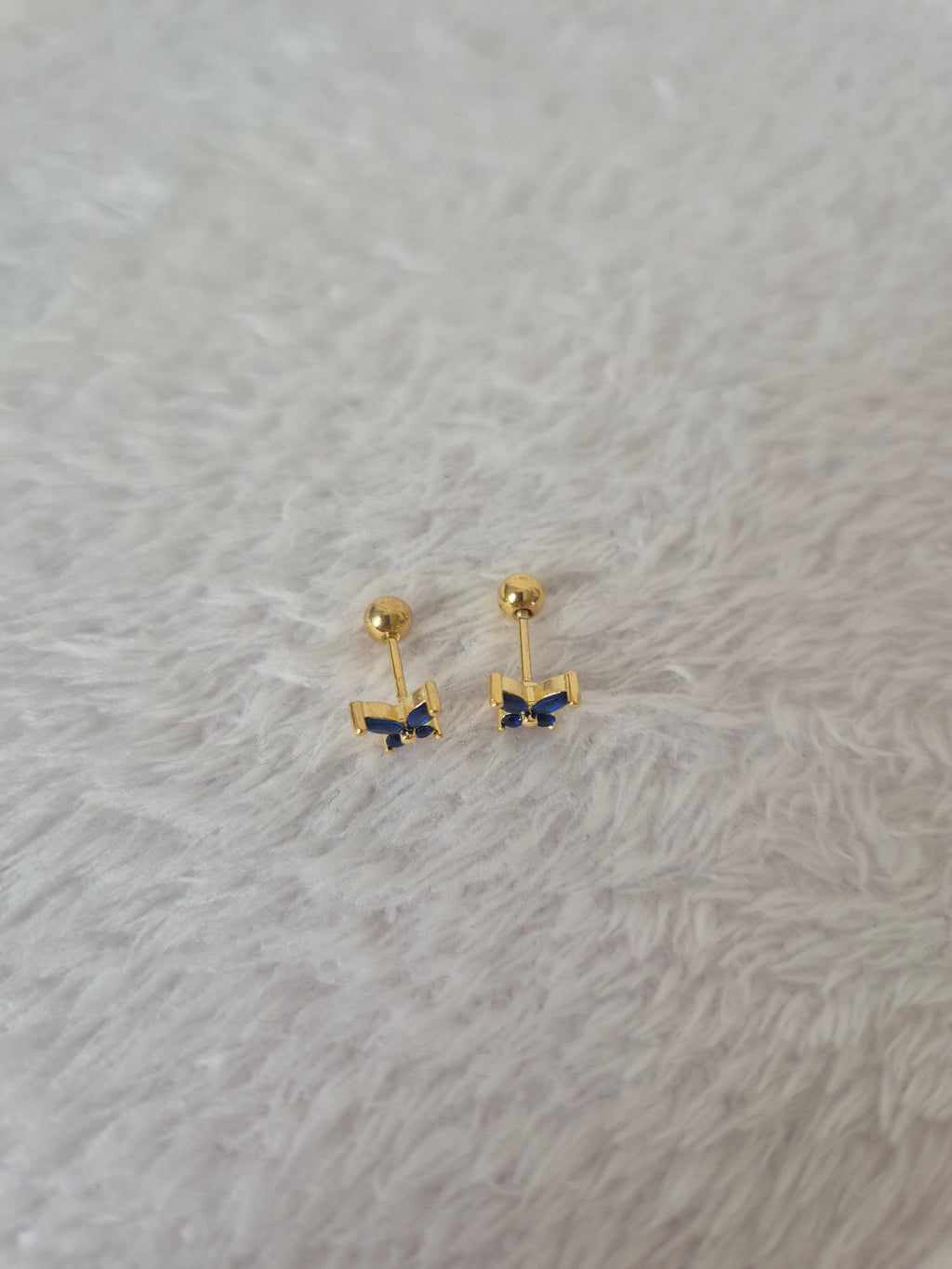 Boucles d'oreilles papillons