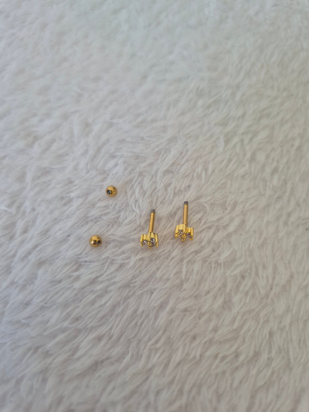 Boucles d'oreilles 3 strass