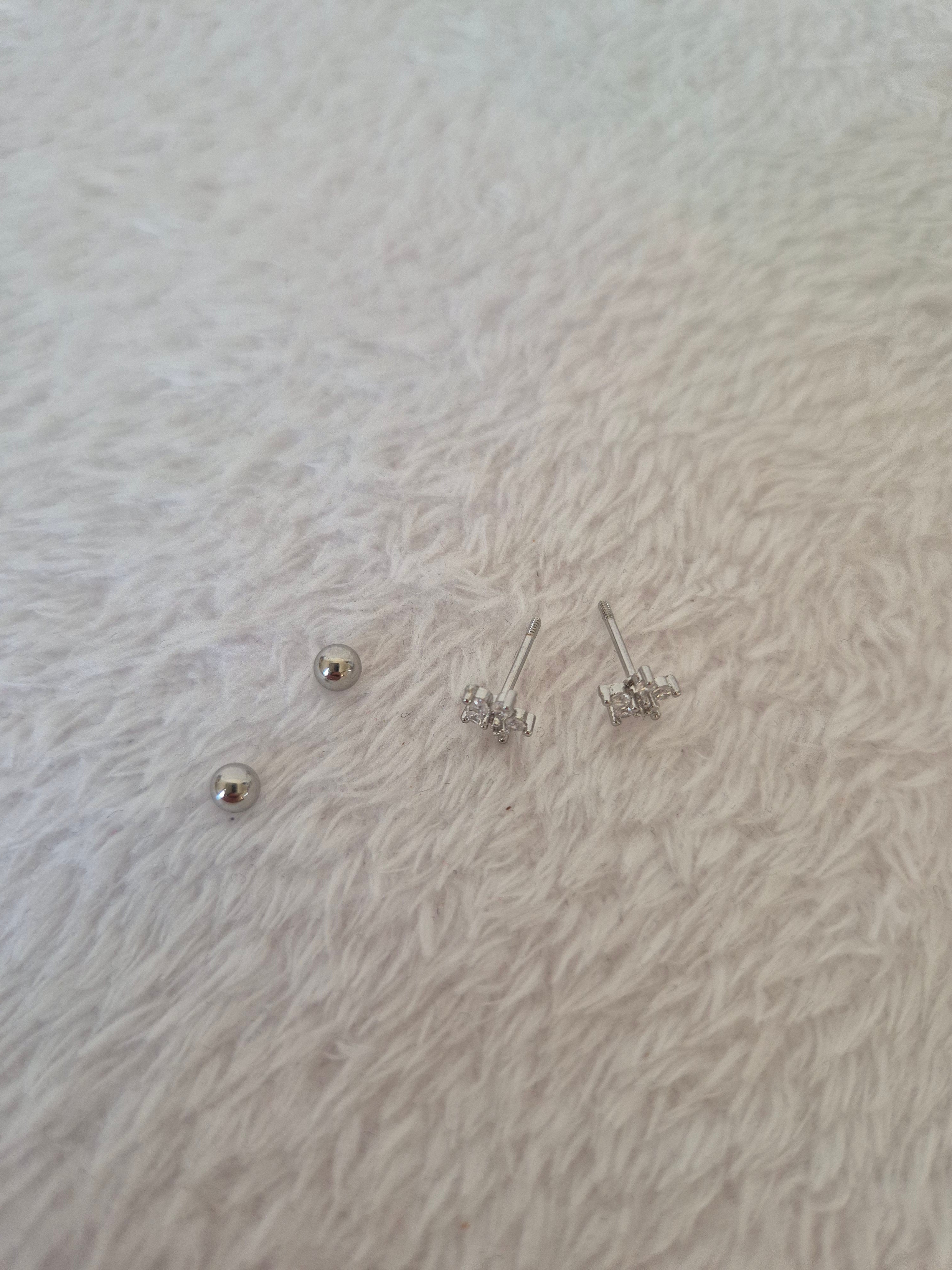 Boucles d'oreilles étoiles strass