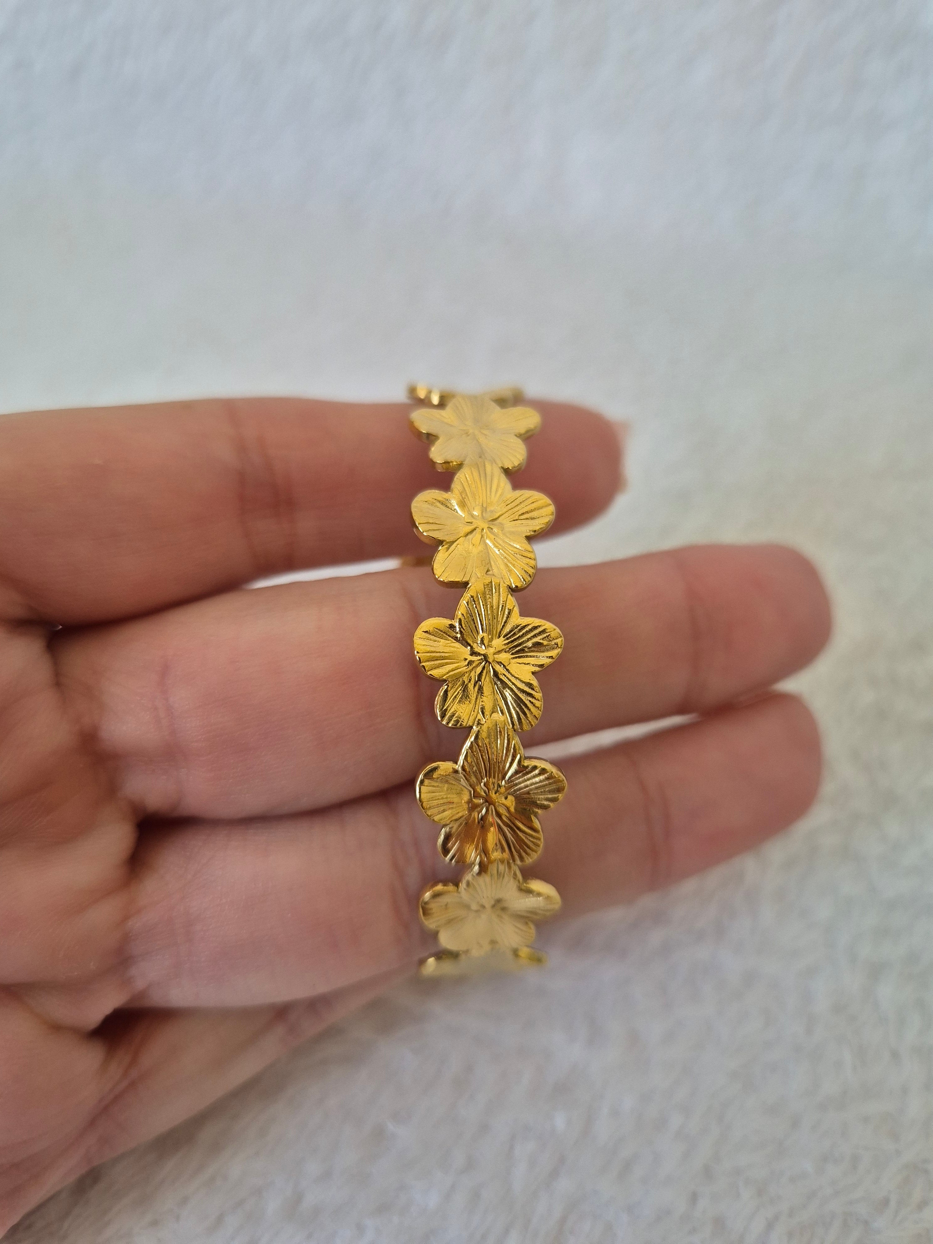Bracelet fleurs
