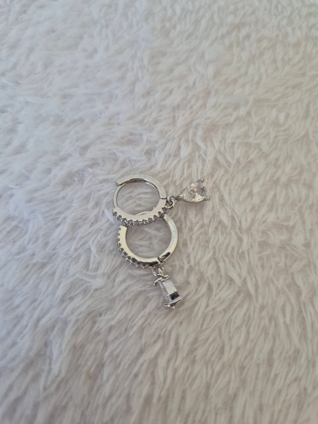 Boucles d'oreilles strass