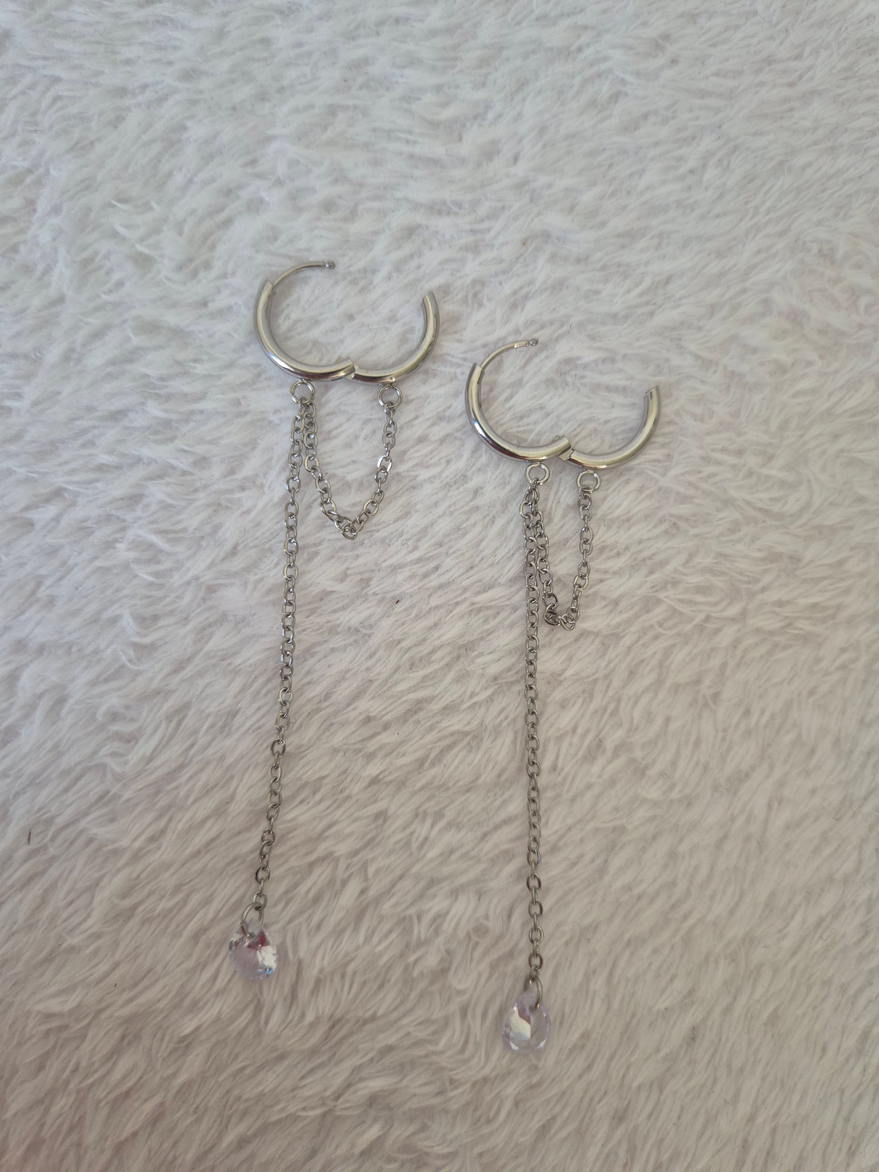 Boucles d'oreilles gouttes