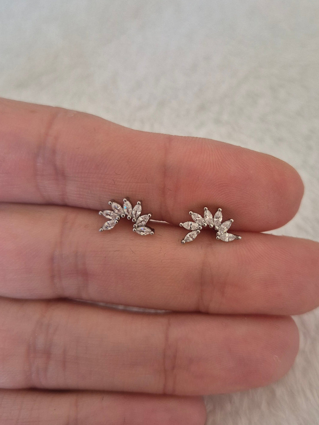 Boucles d'oreilles strass