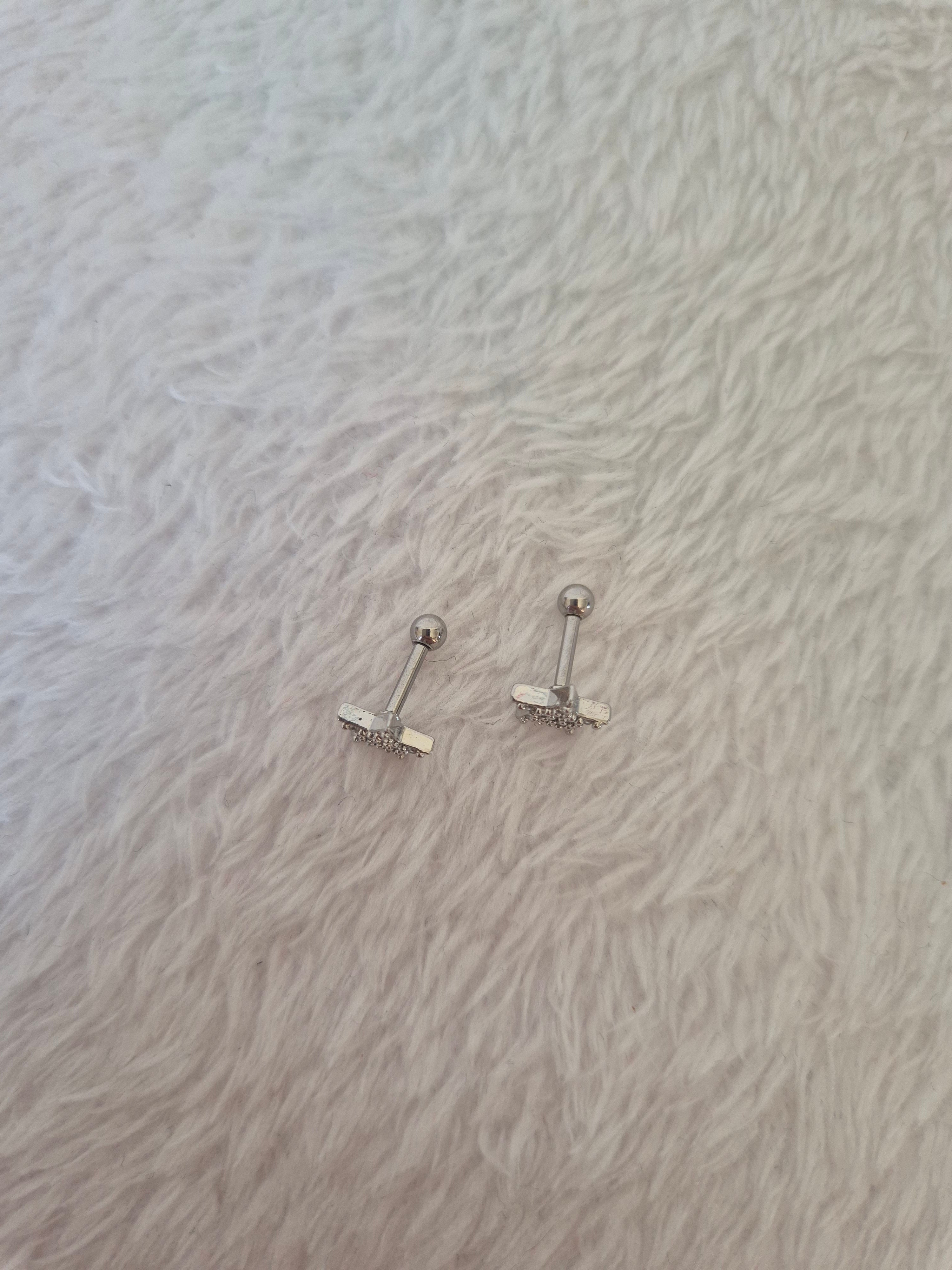 Boucles d'oreilles étoiles strass