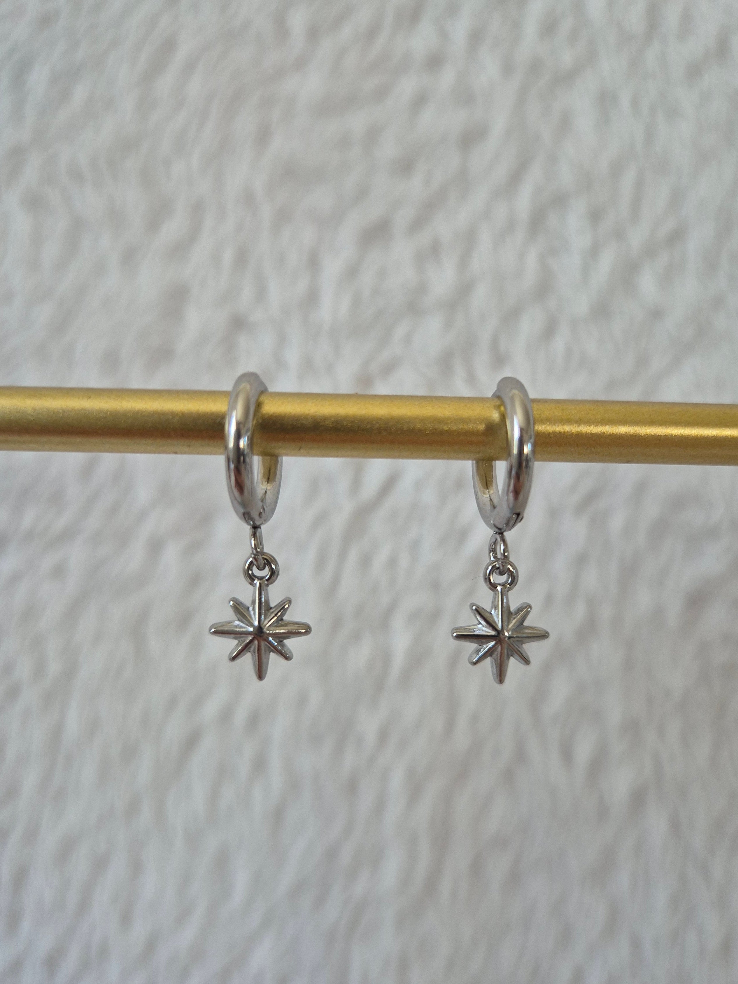 Boucles d'oreilles étoiles