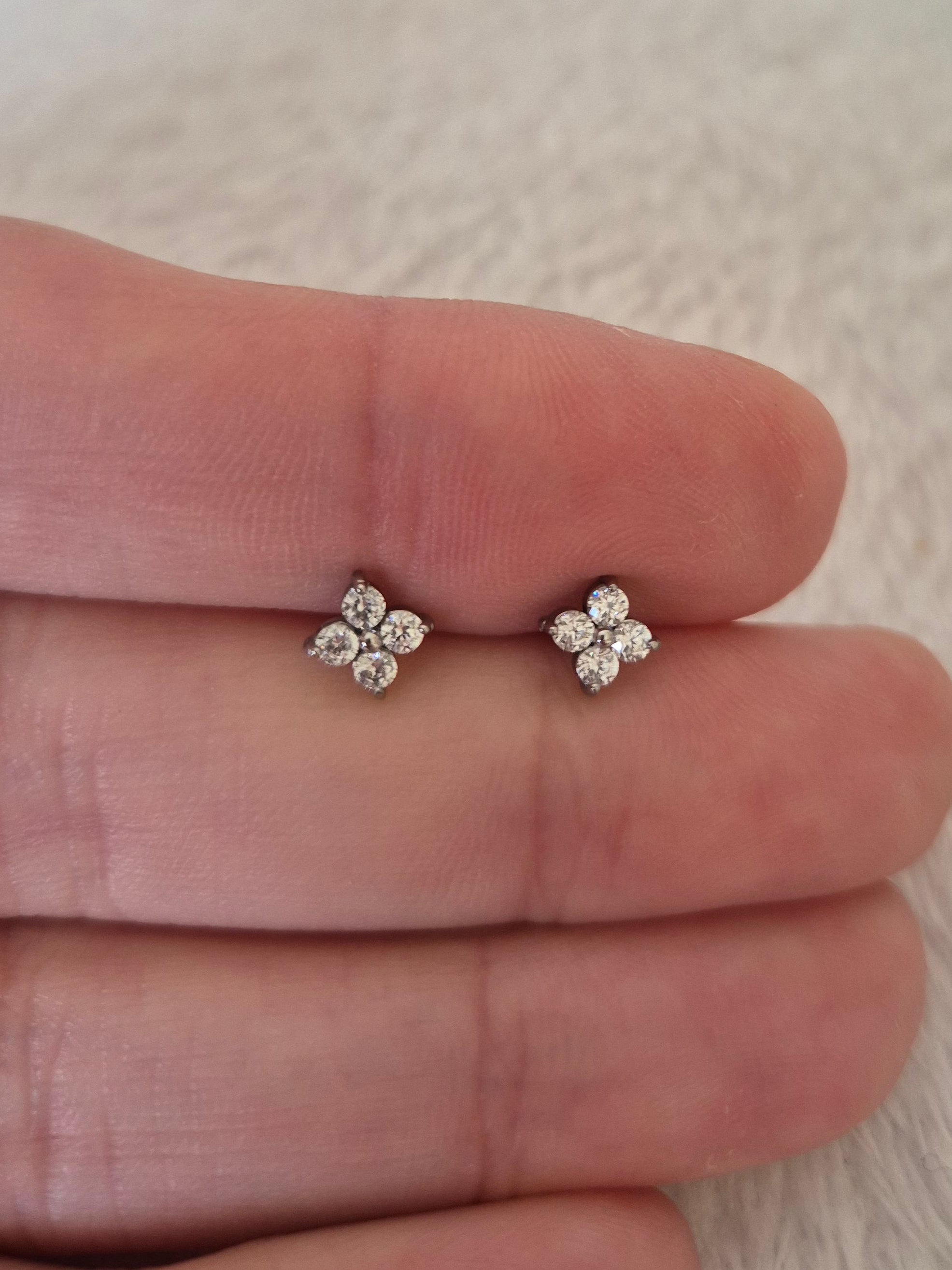Boucles d'oreilles strass