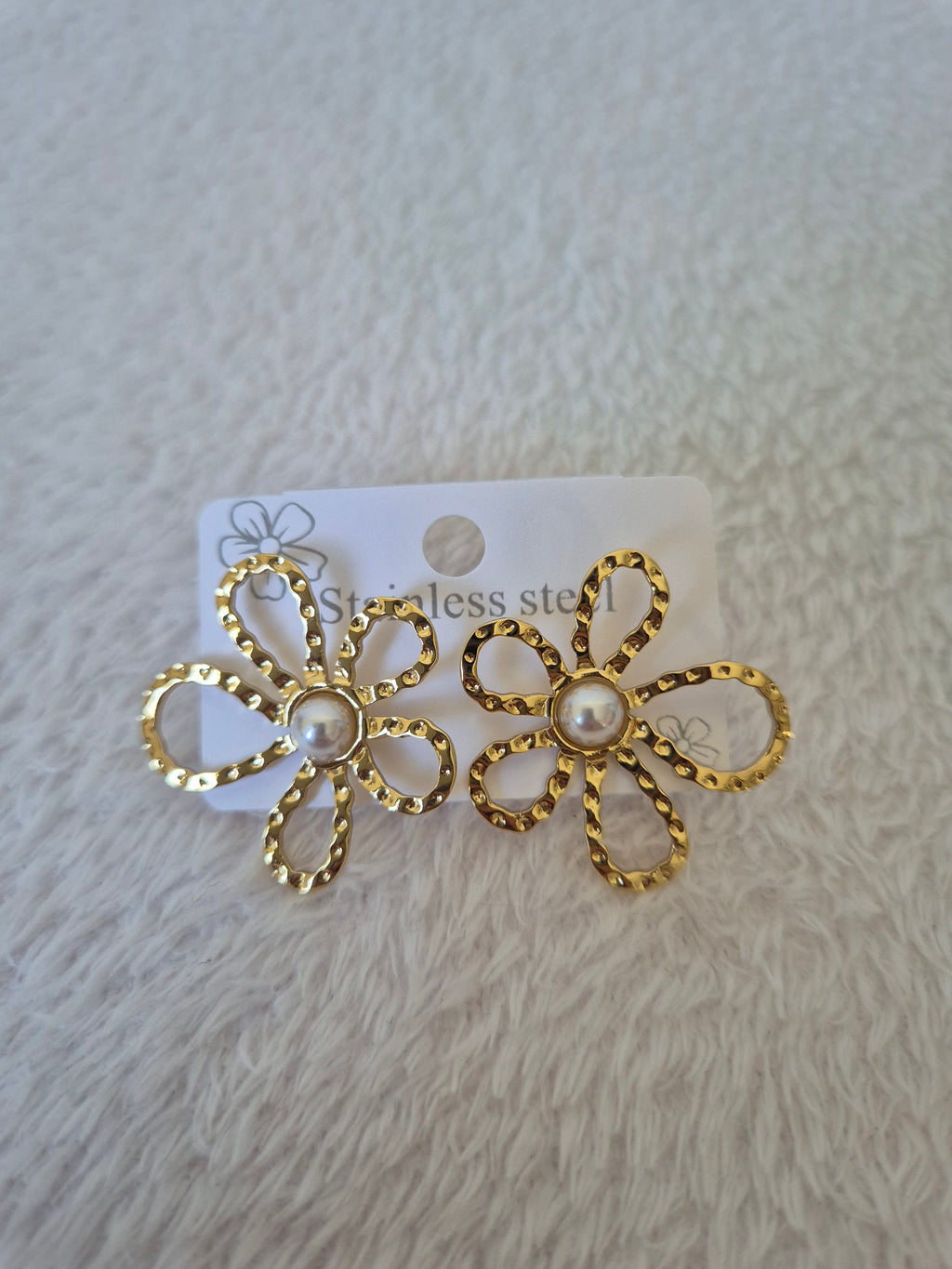 Boucles d'oreilles fleurs