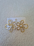 Boucles d'oreilles fleurs