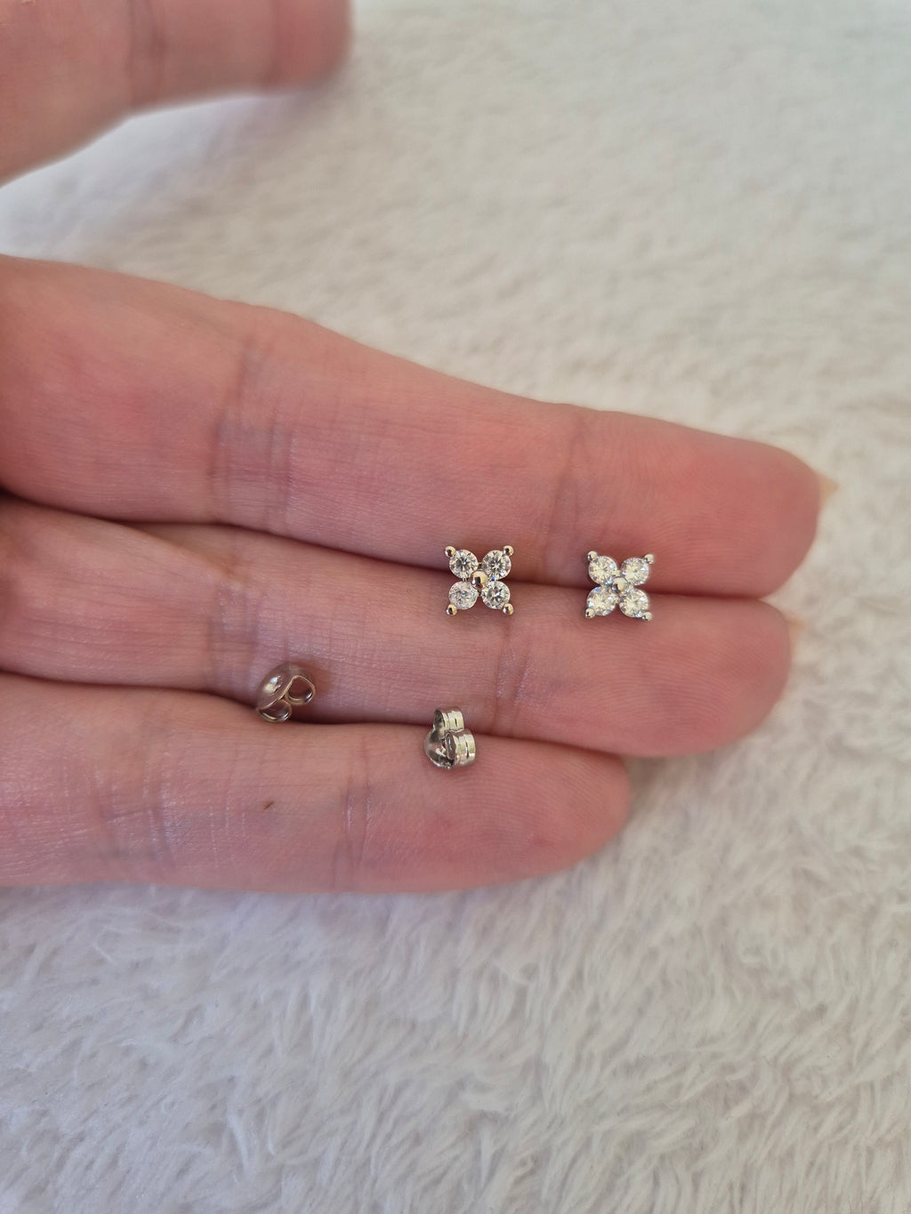 Boucles d'oreilles strass