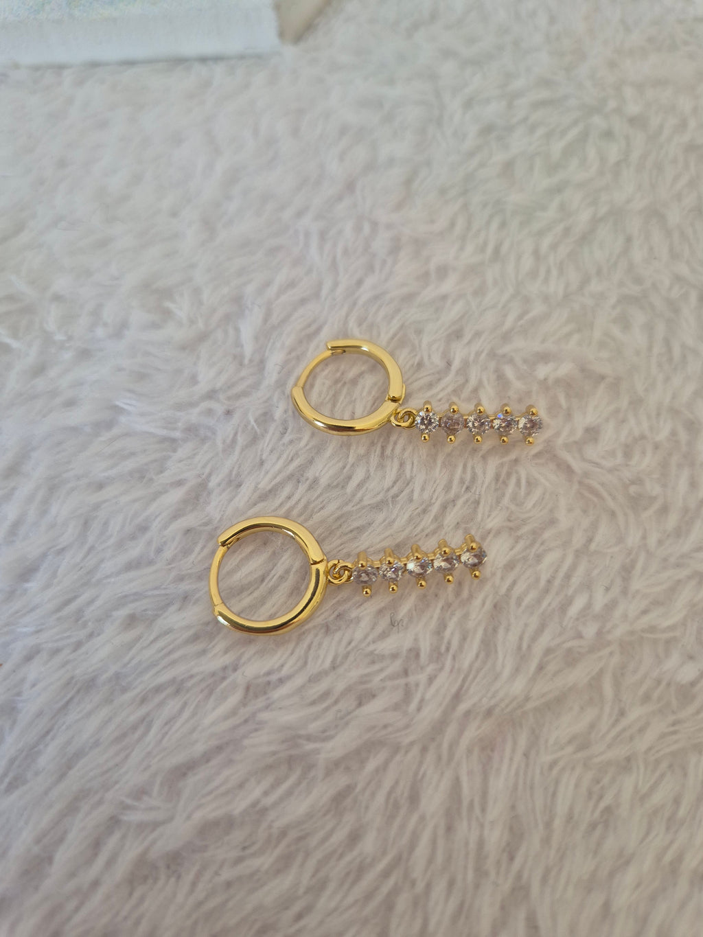 Boucles d'oreilles strass