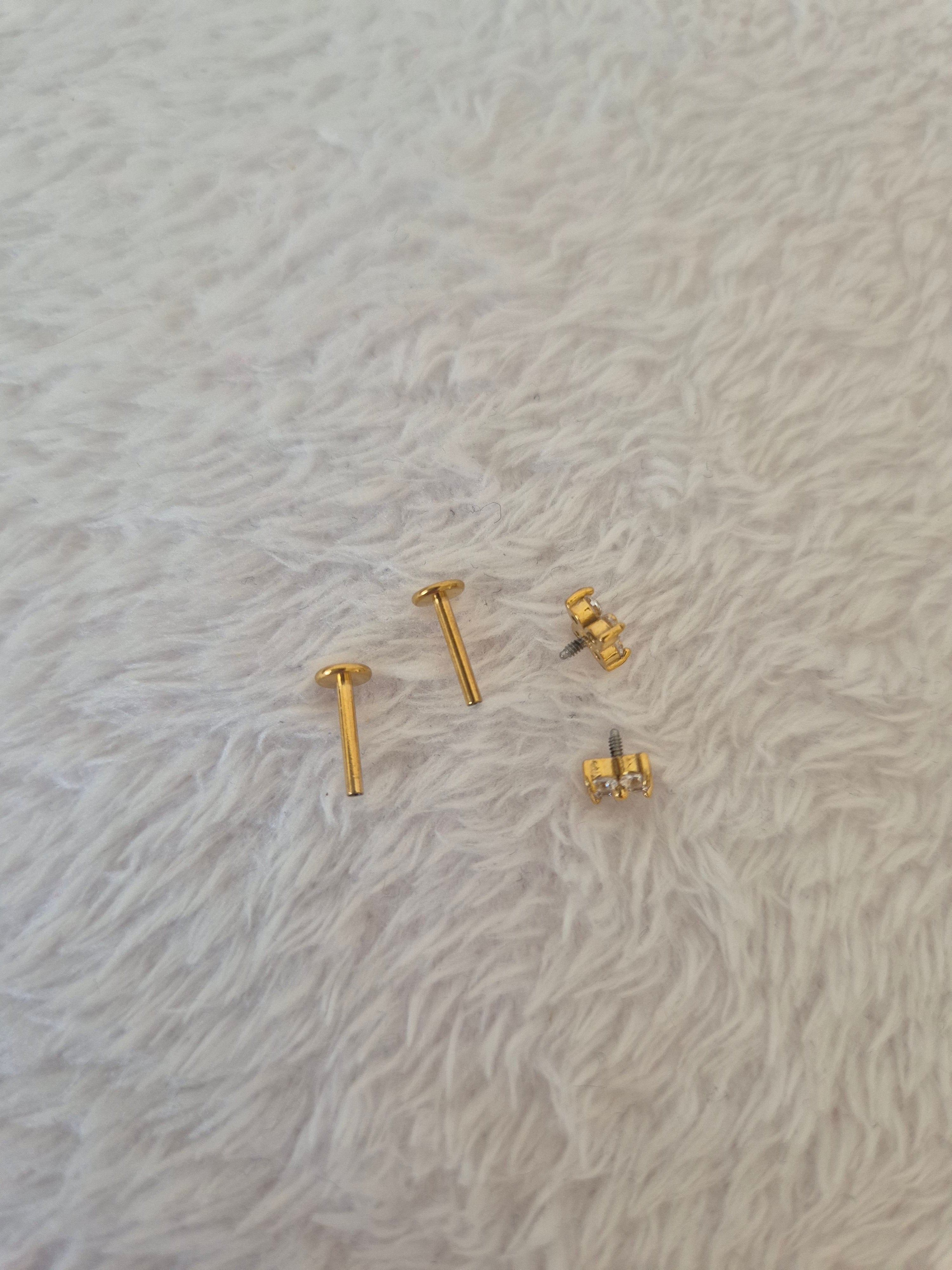 Boucles d'oreilles strass