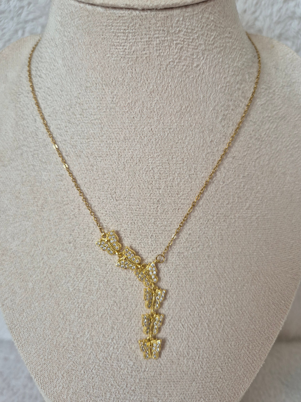 Collier papillons