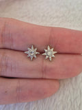 Boucles d'oreilles étoiles strass