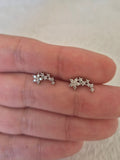 Boucles d'oreilles étoiles strass
