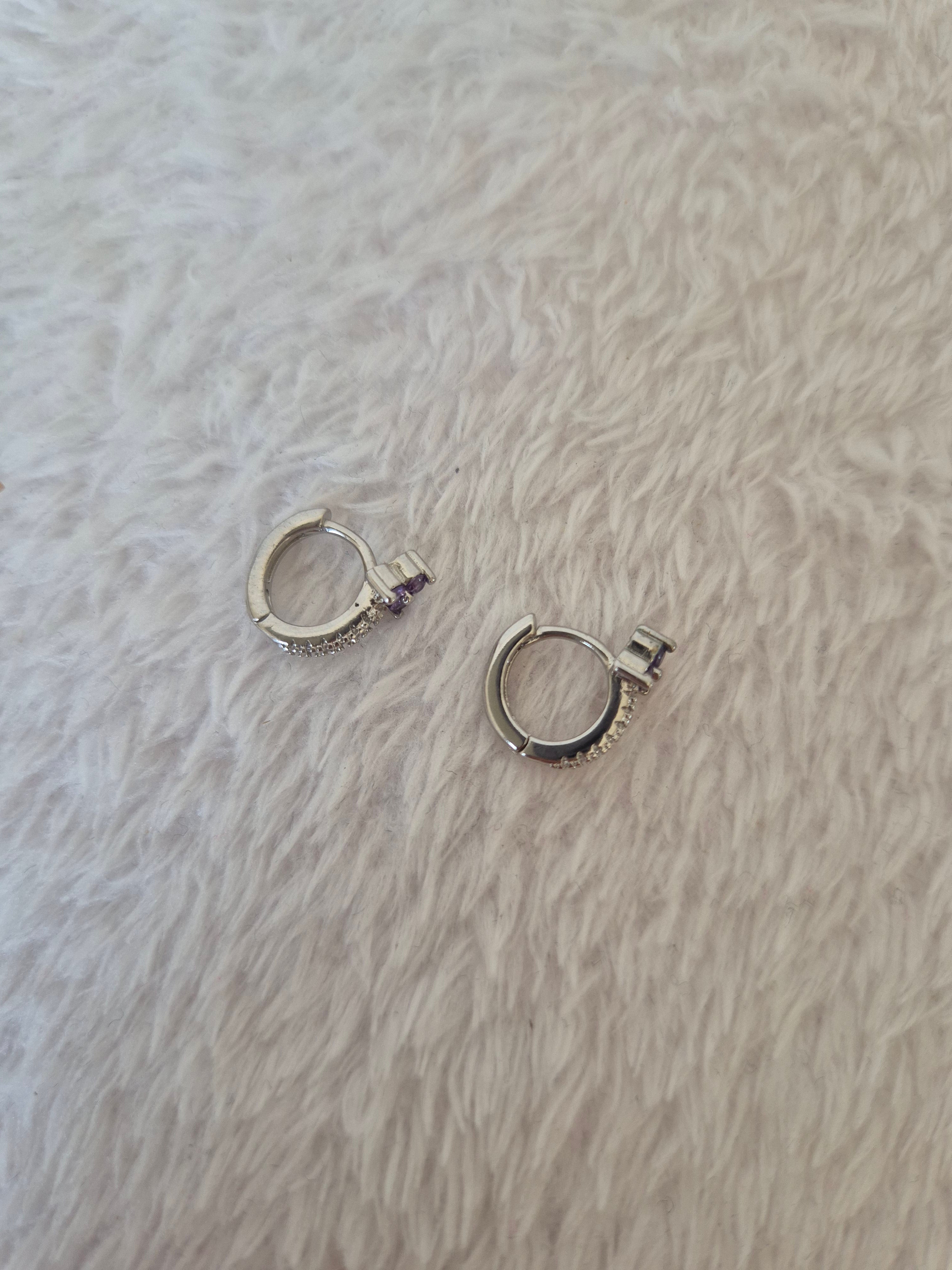 Boucles d'oreilles strass