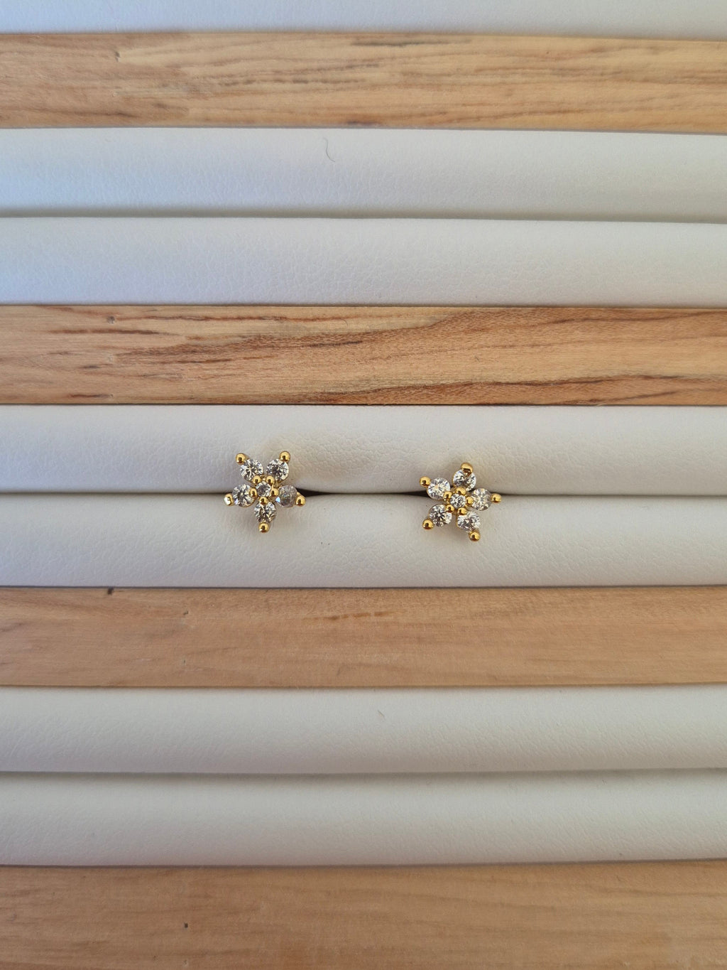 Boucles d'oreilles étoiles strass