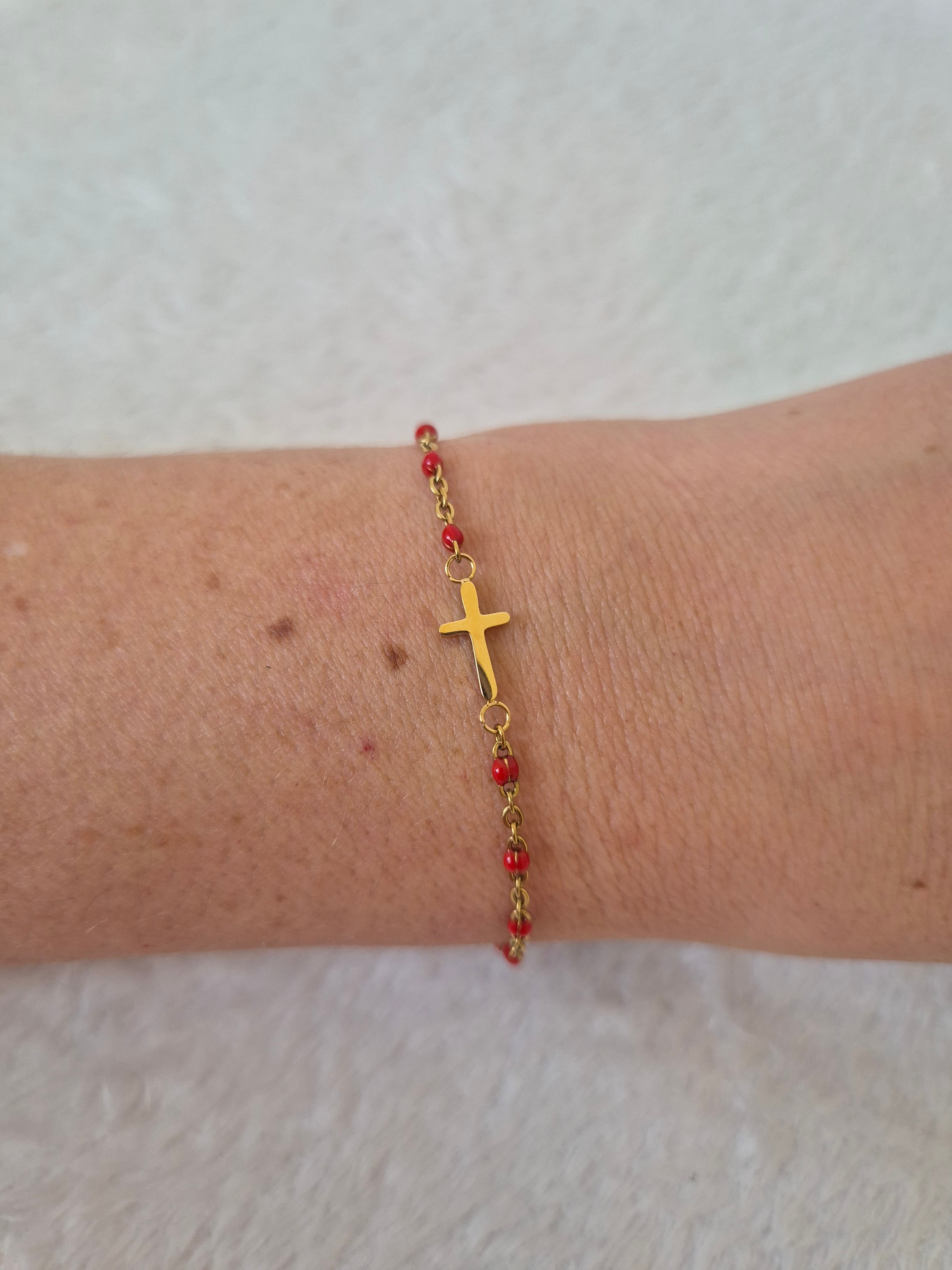 Bracelet croix