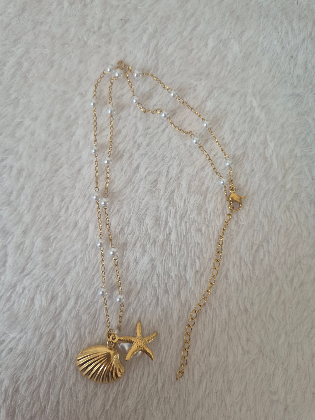 Collier breloques plage