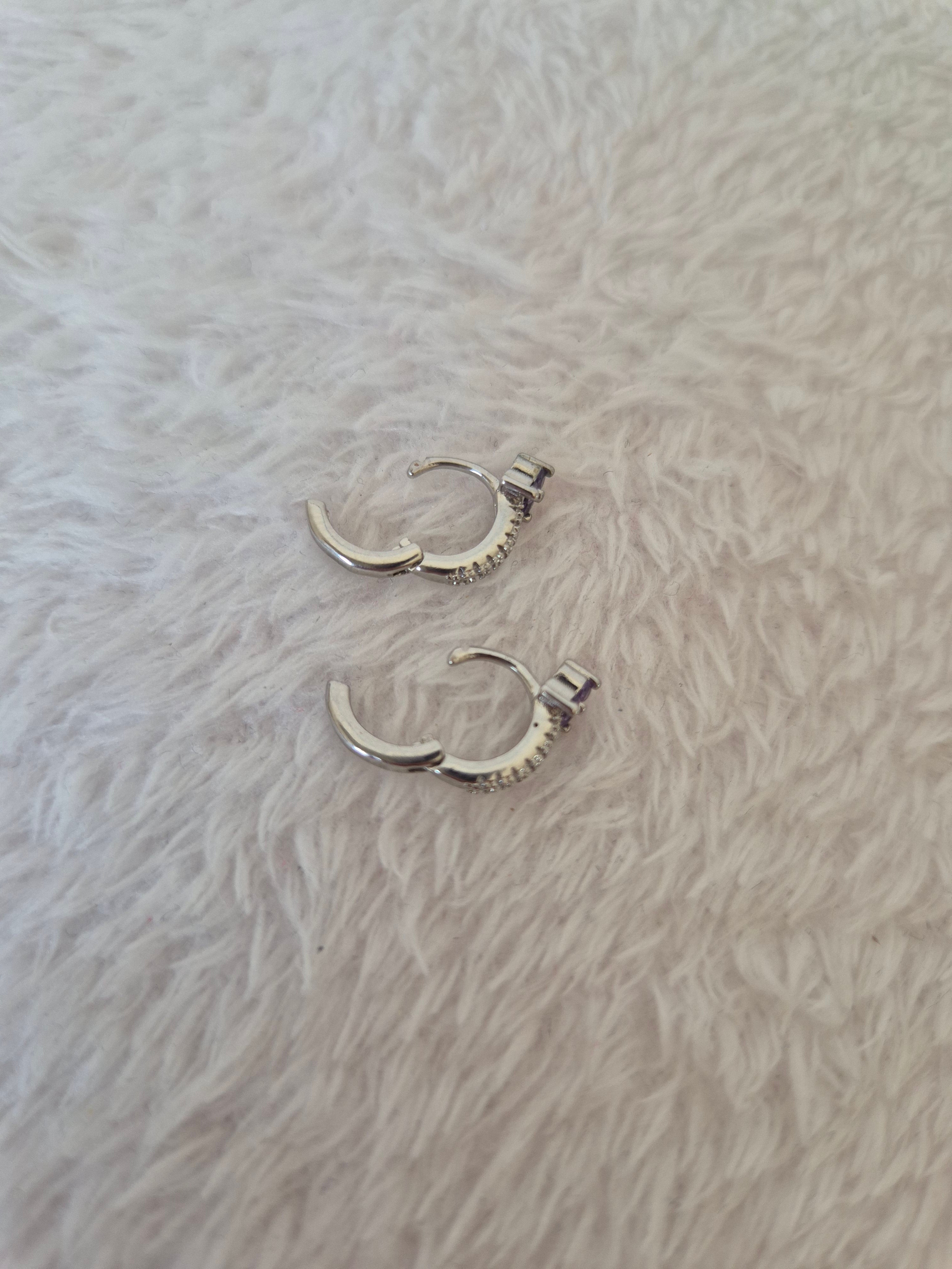 Boucles d'oreilles strass