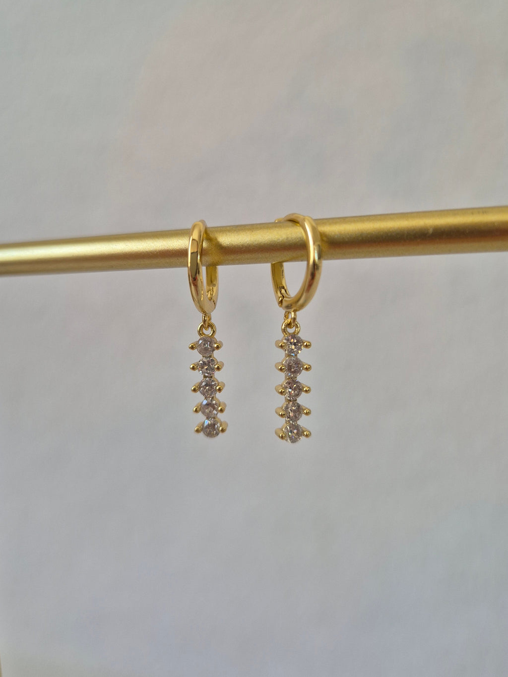 Boucles d'oreilles strass