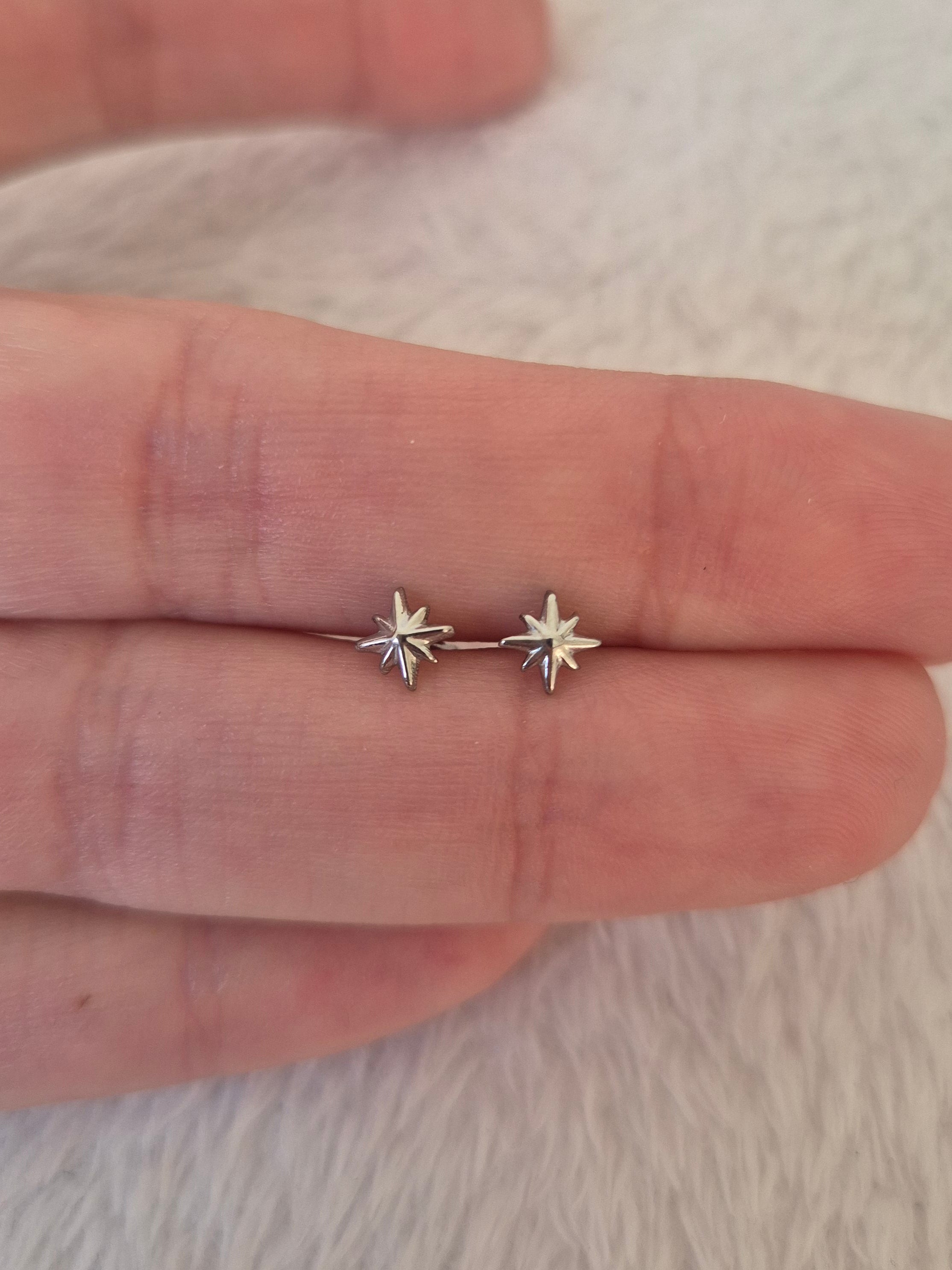 Boucles d'oreilles étoiles