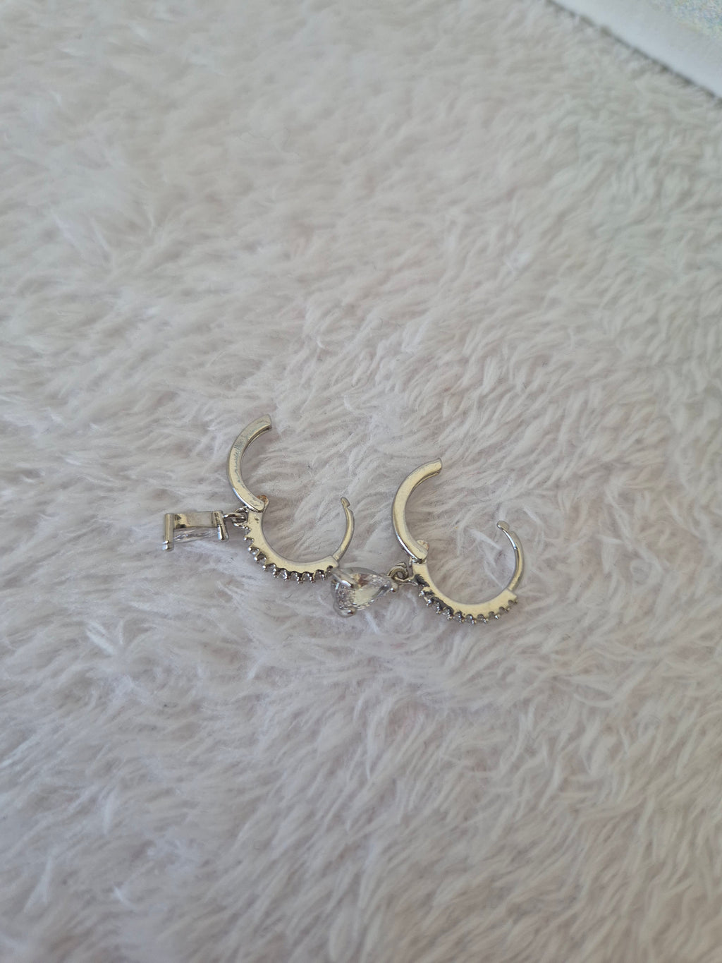 Boucles d'oreilles strass