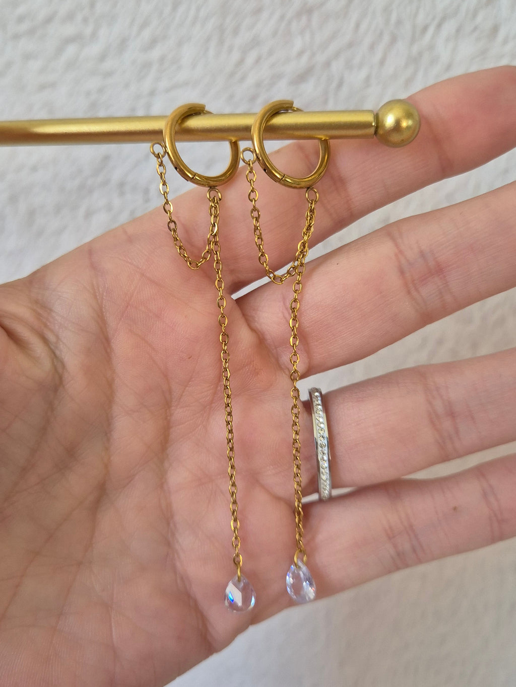 Boucles d'oreilles gouttes