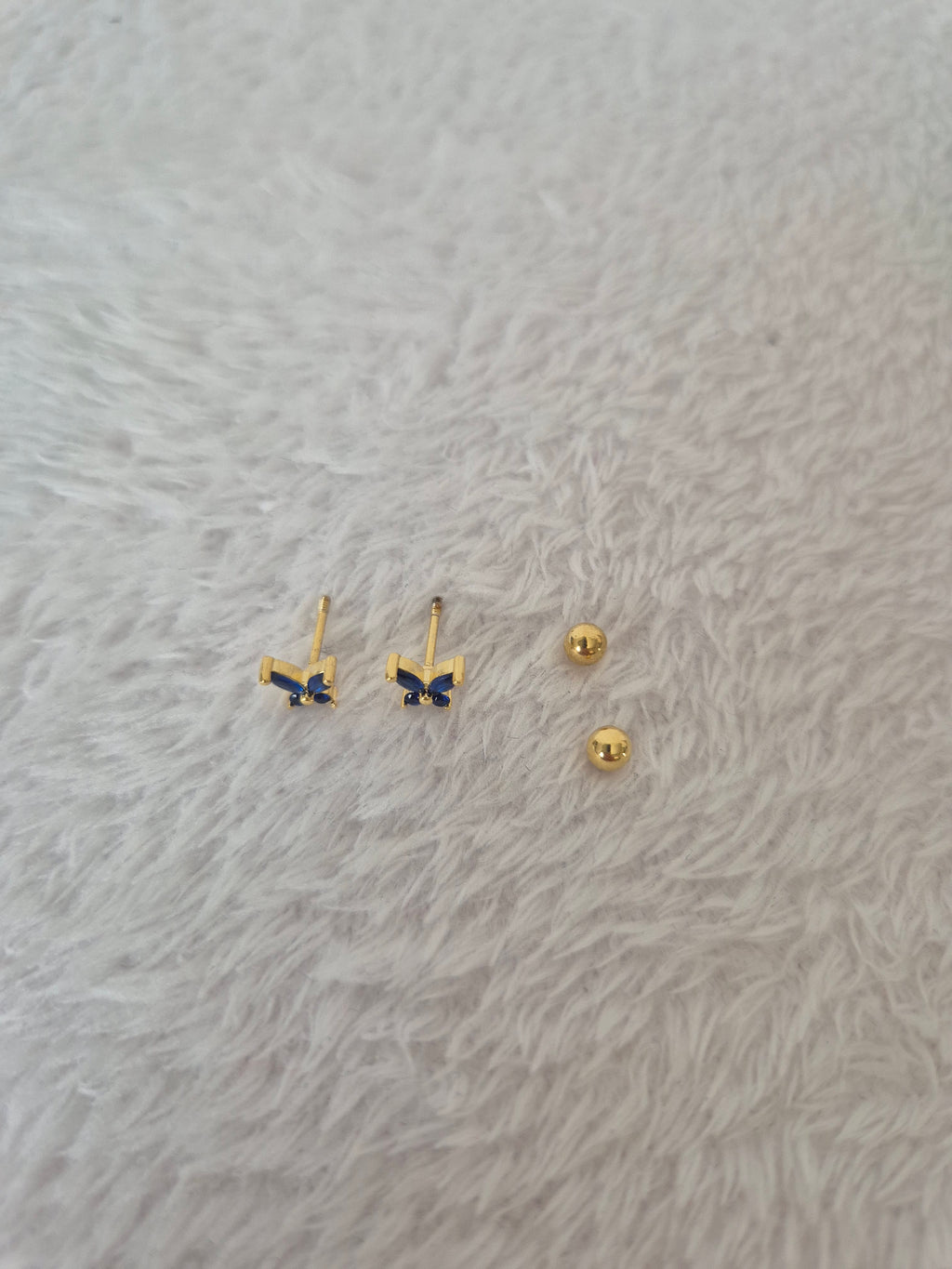 Boucles d'oreilles papillons