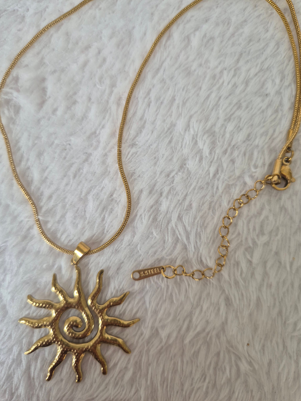 Collier soleil