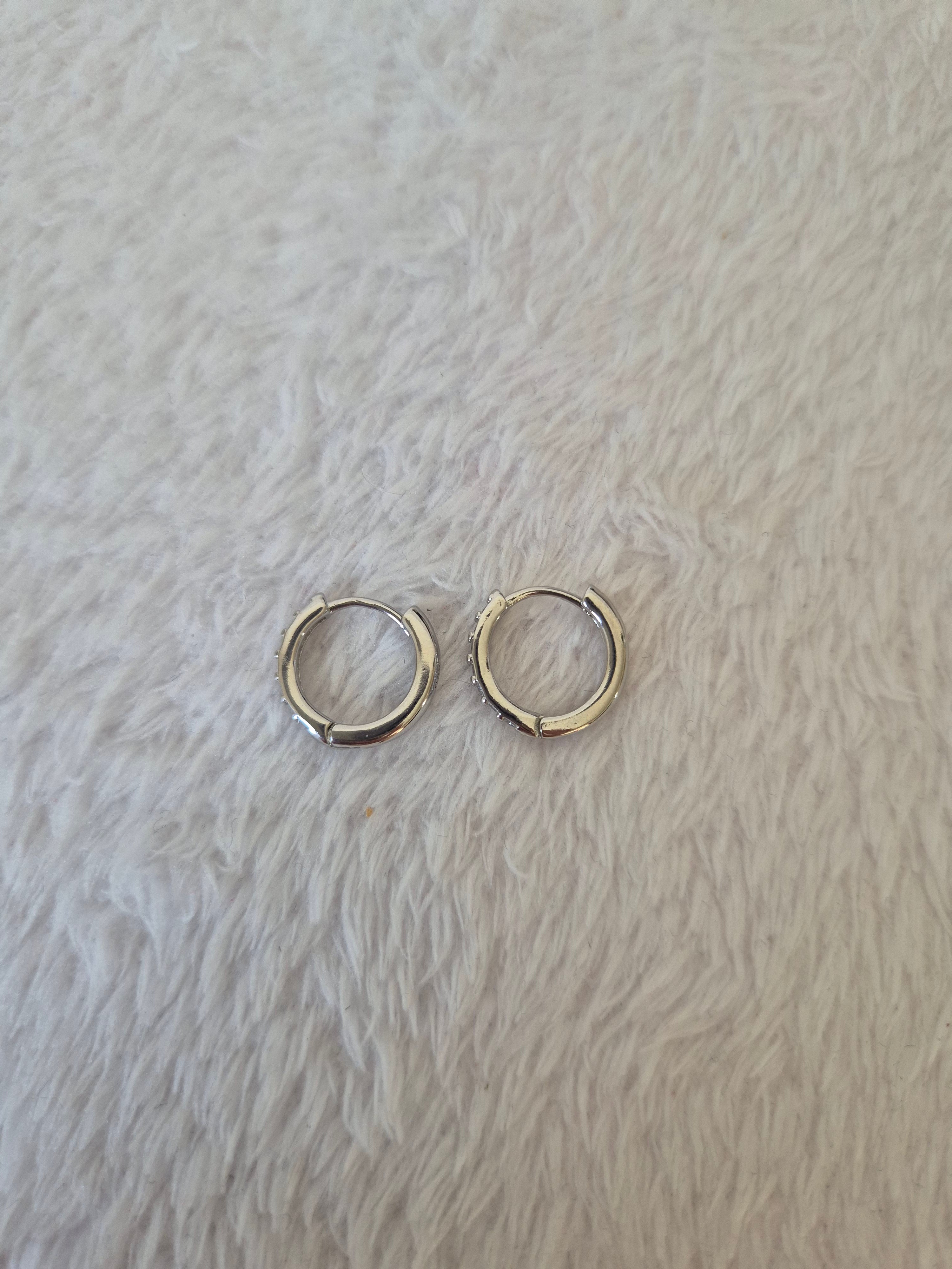 Mini créoles strass