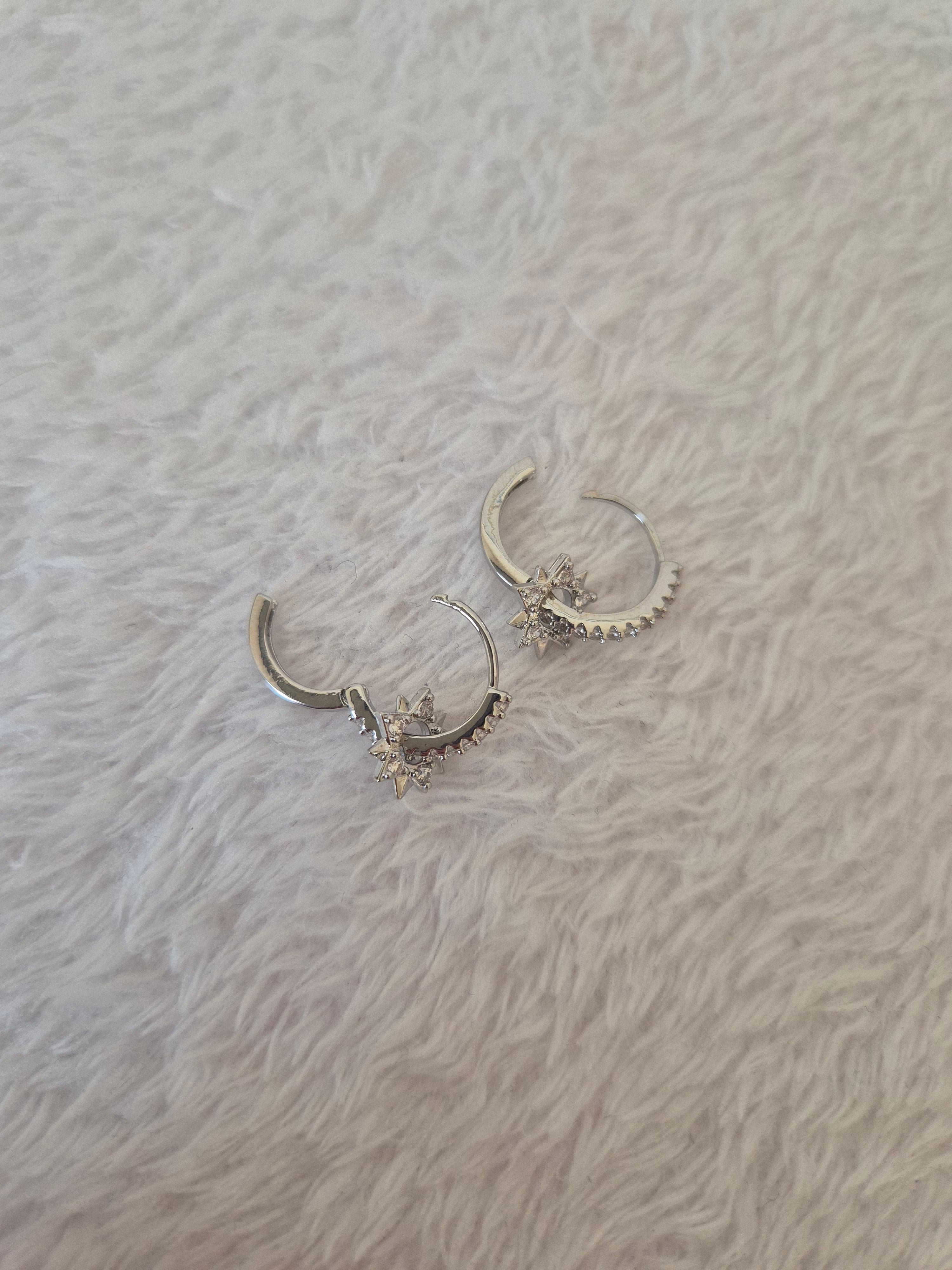 Boucles d'oreilles pampilles étoiles