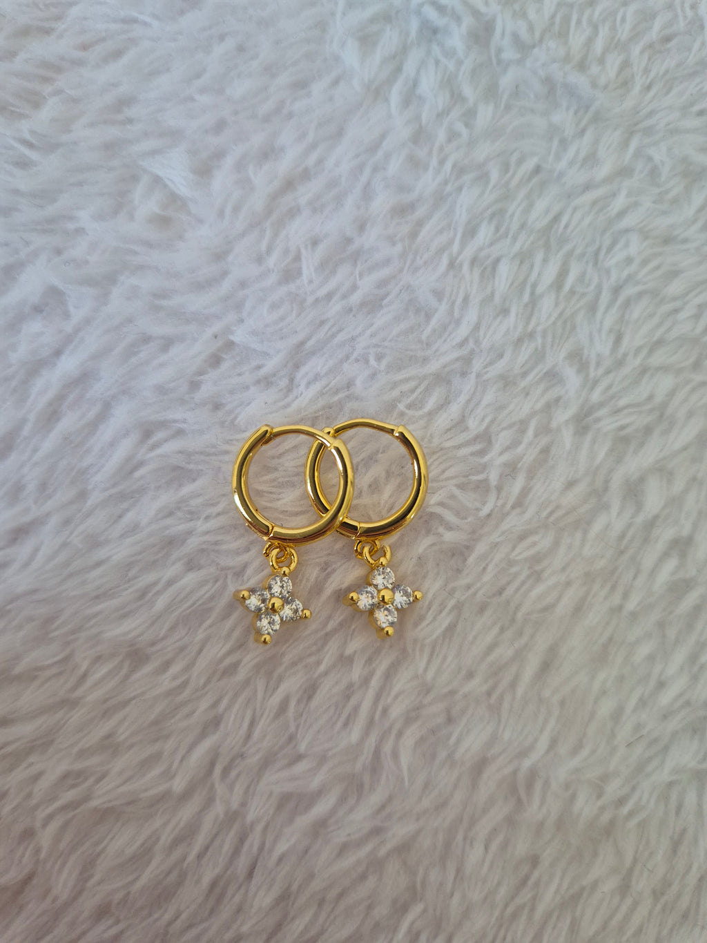 Boucles d'oreilles strass