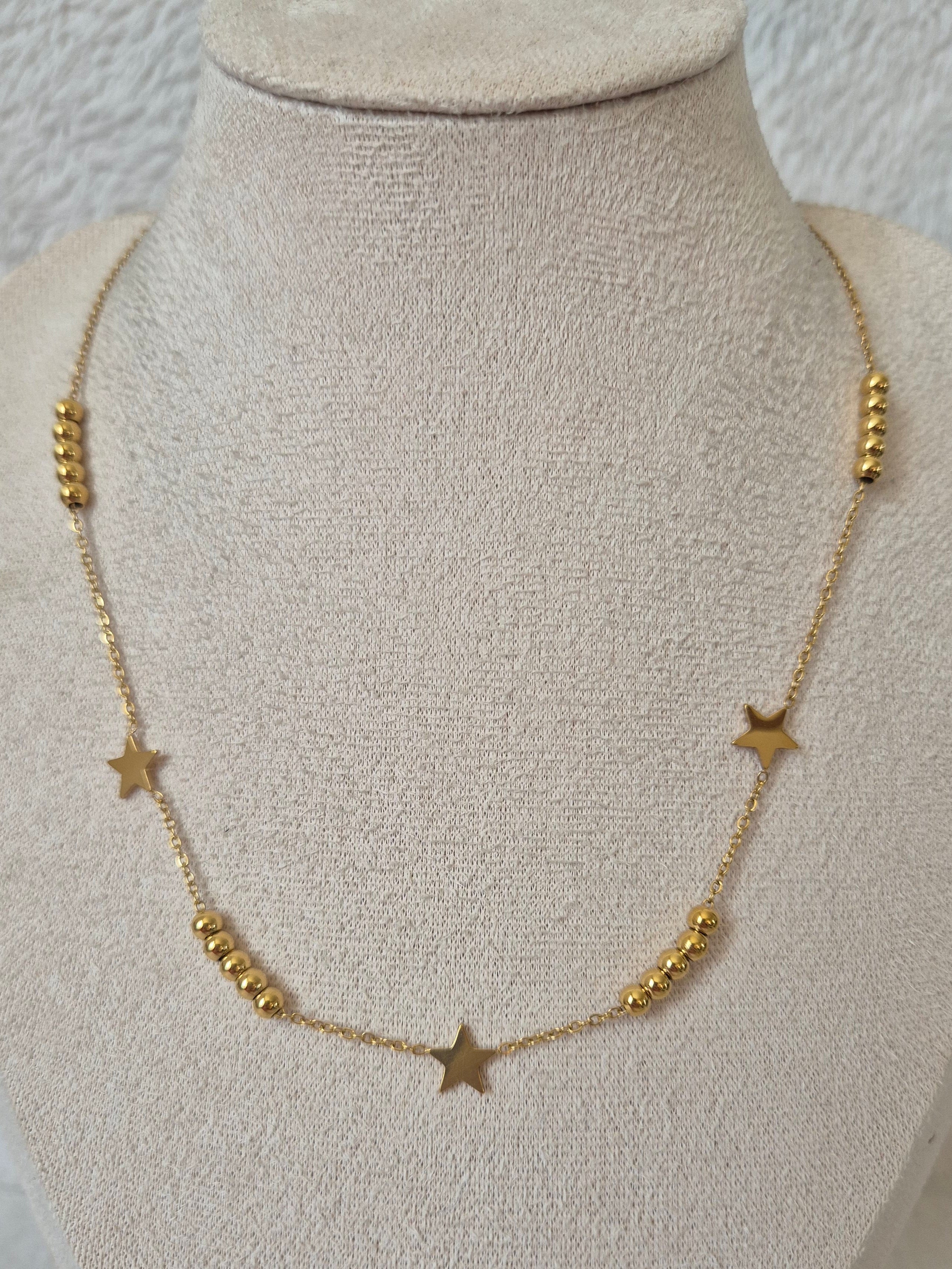 Collier étoiles