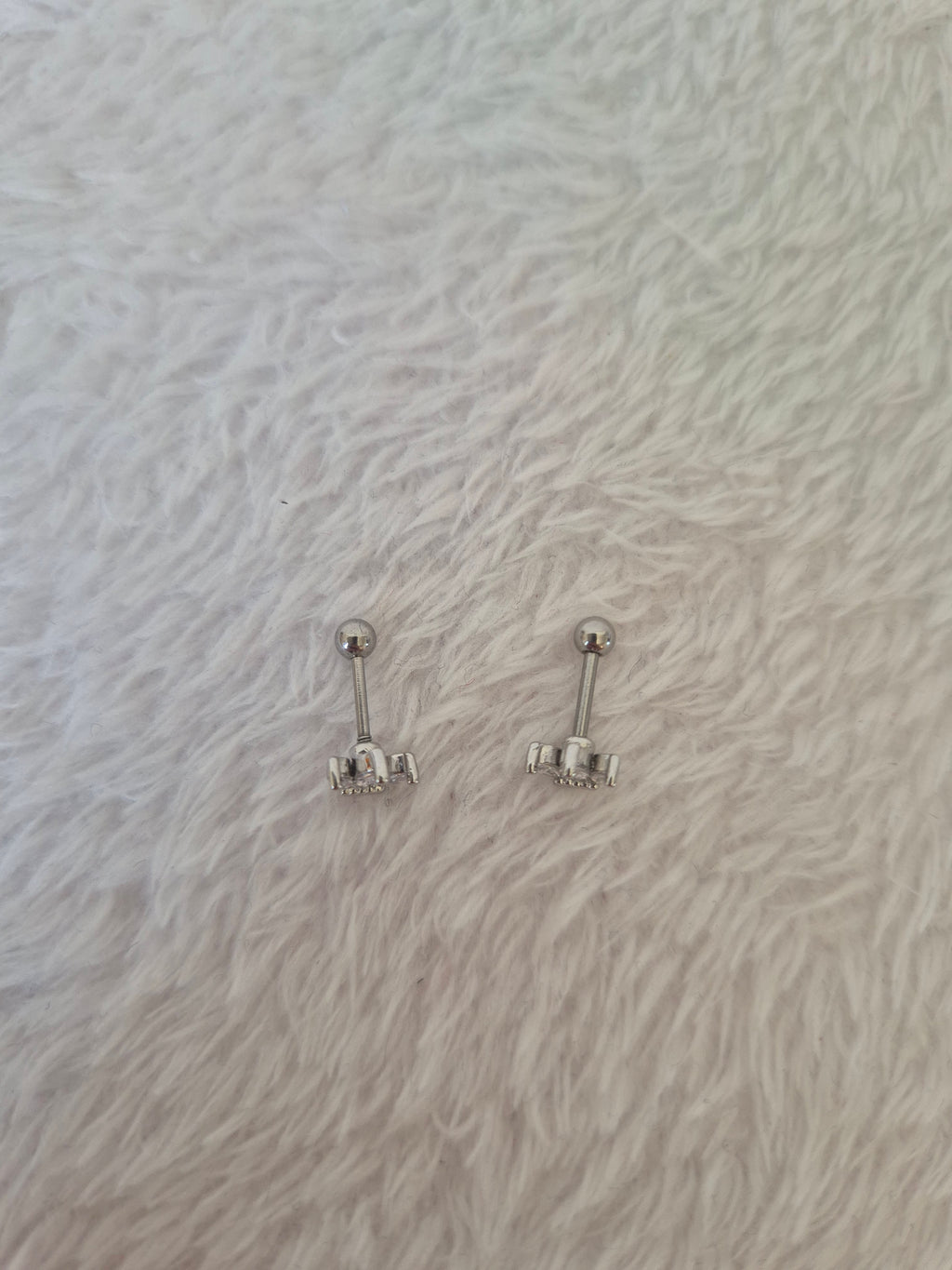 Boucles d'oreilles 3 strass
