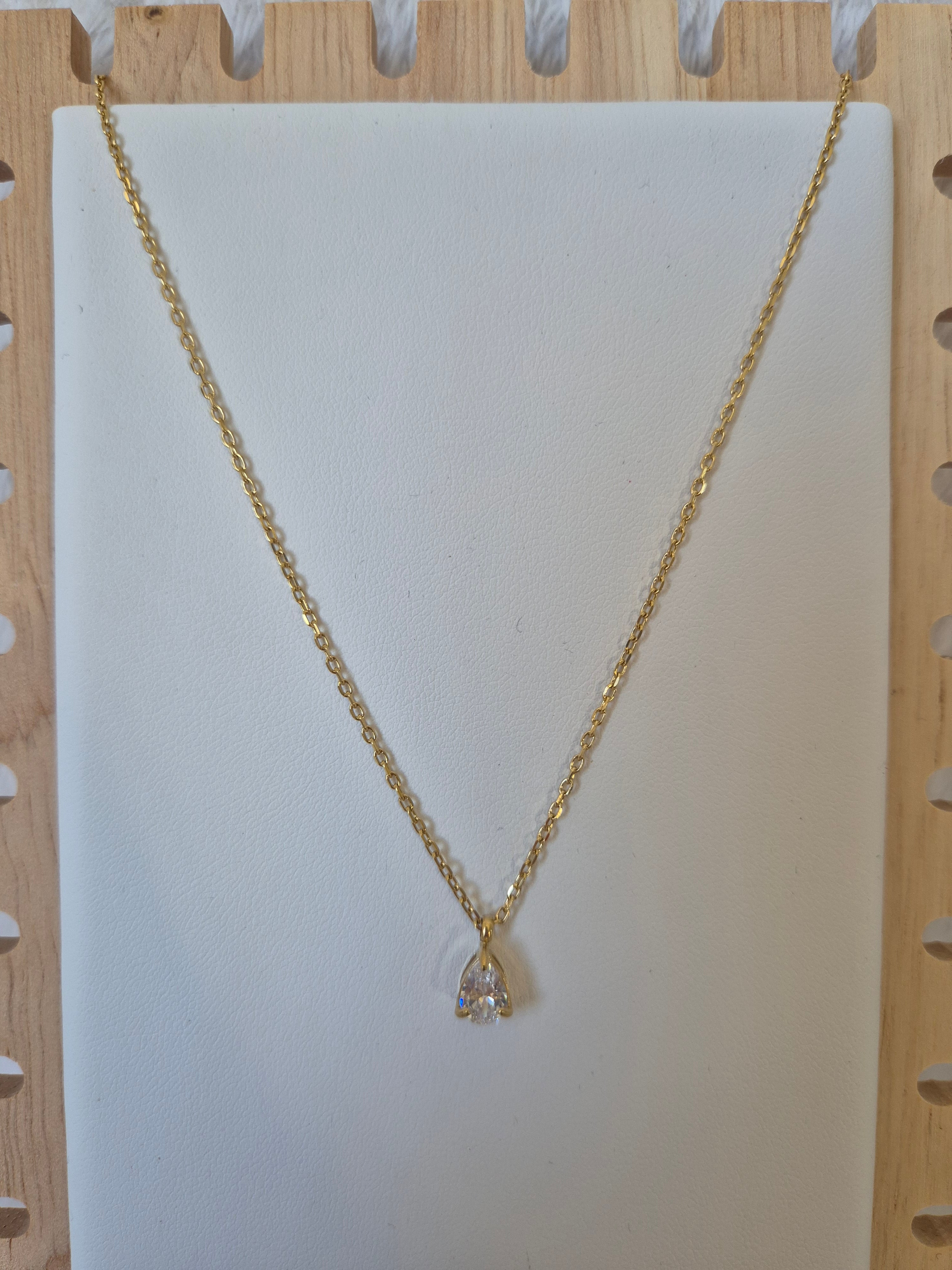 Collier Pendentif goutte