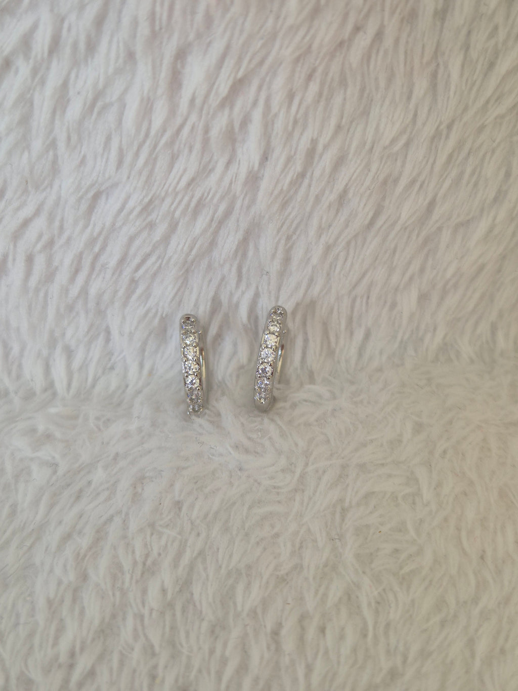 Mini créoles strass