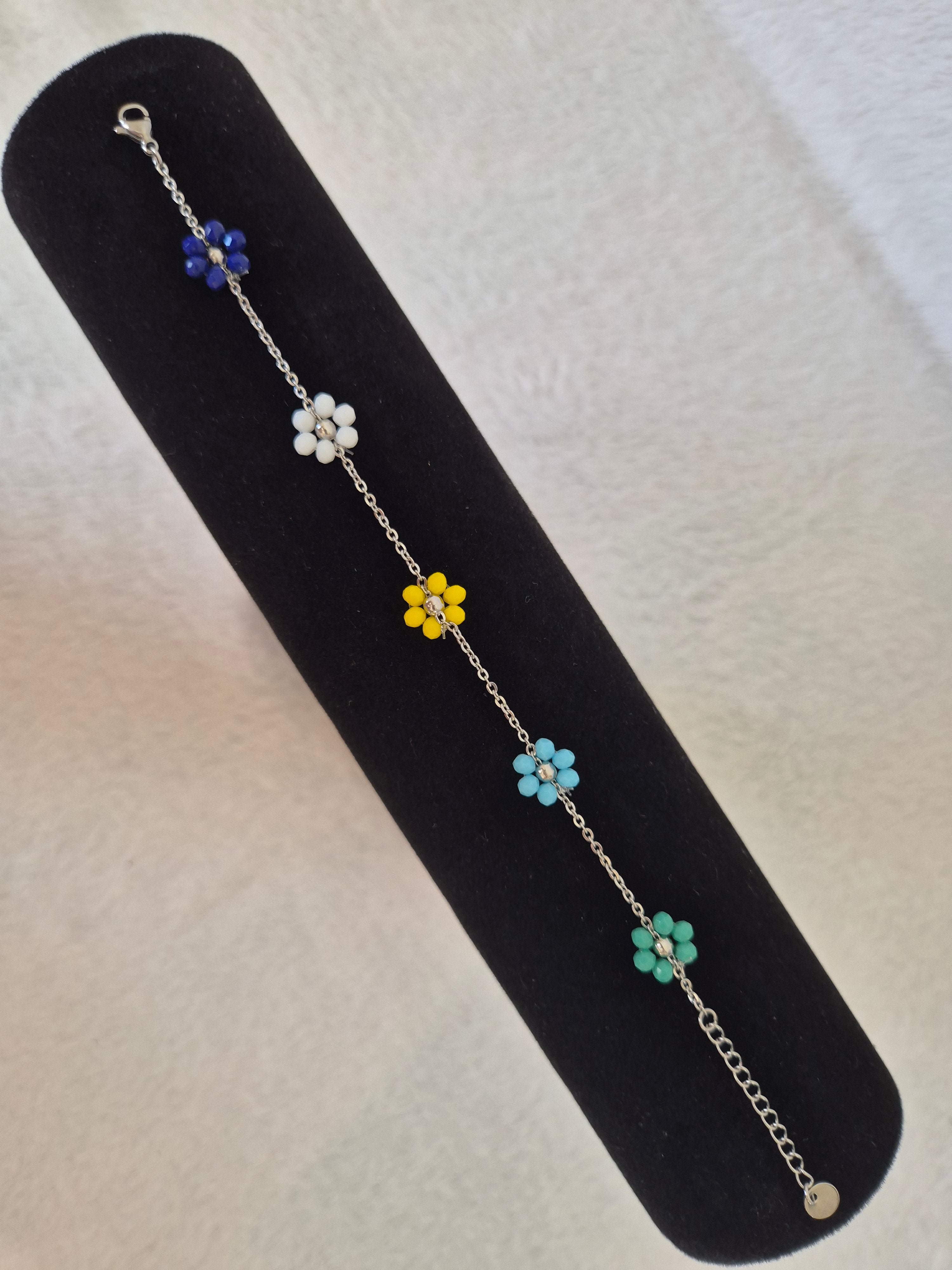Bracelet fleurs