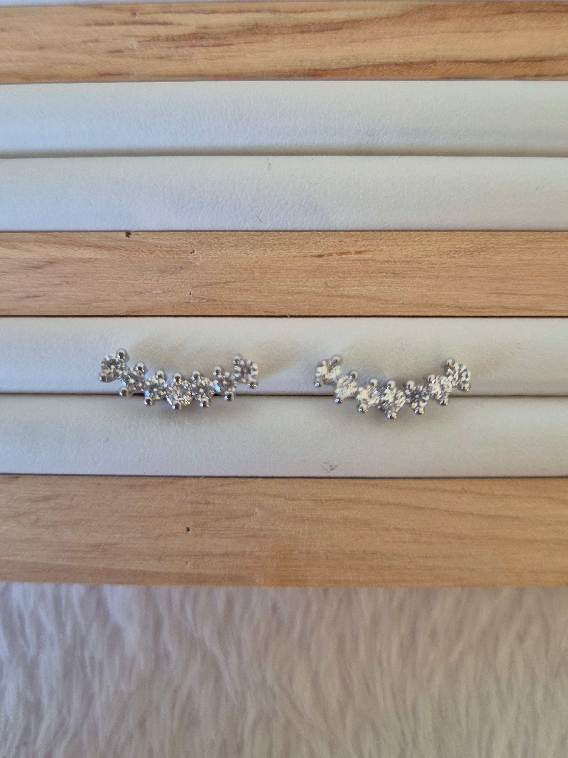 Boucles d'oreilles strass
