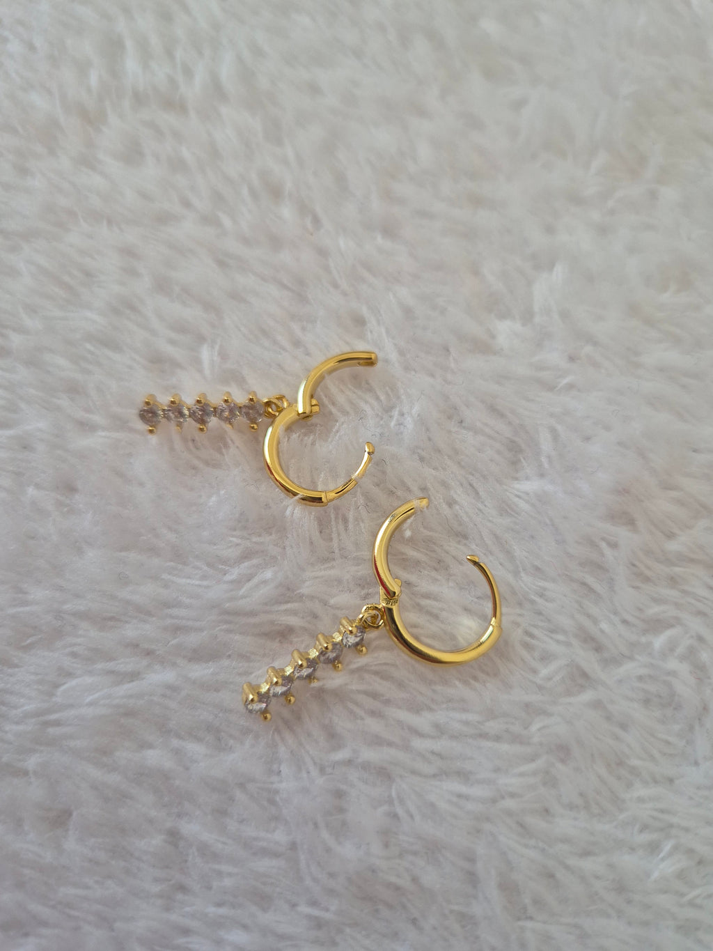 Boucles d'oreilles strass