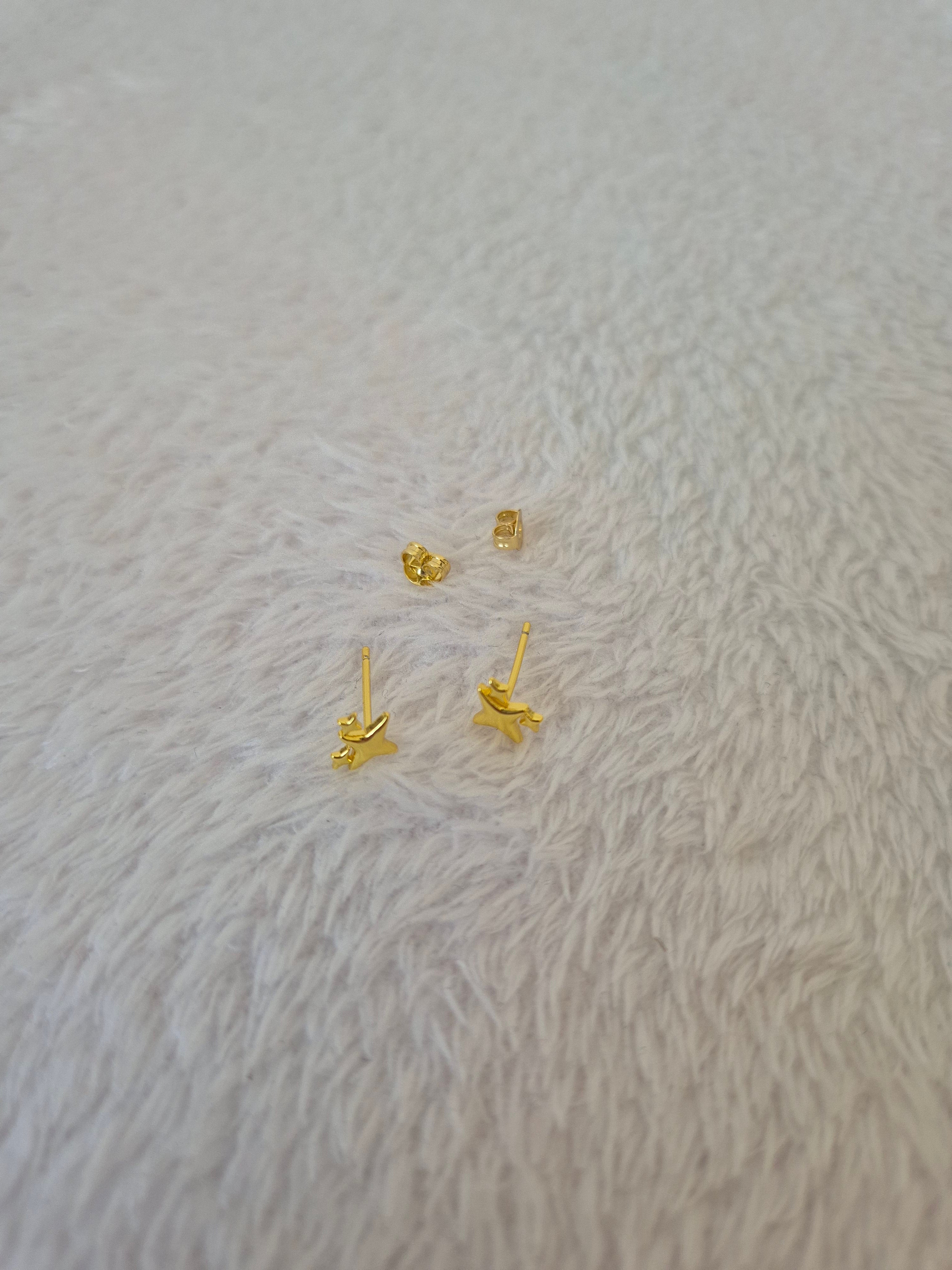 Boucles d'oreilles étoiles