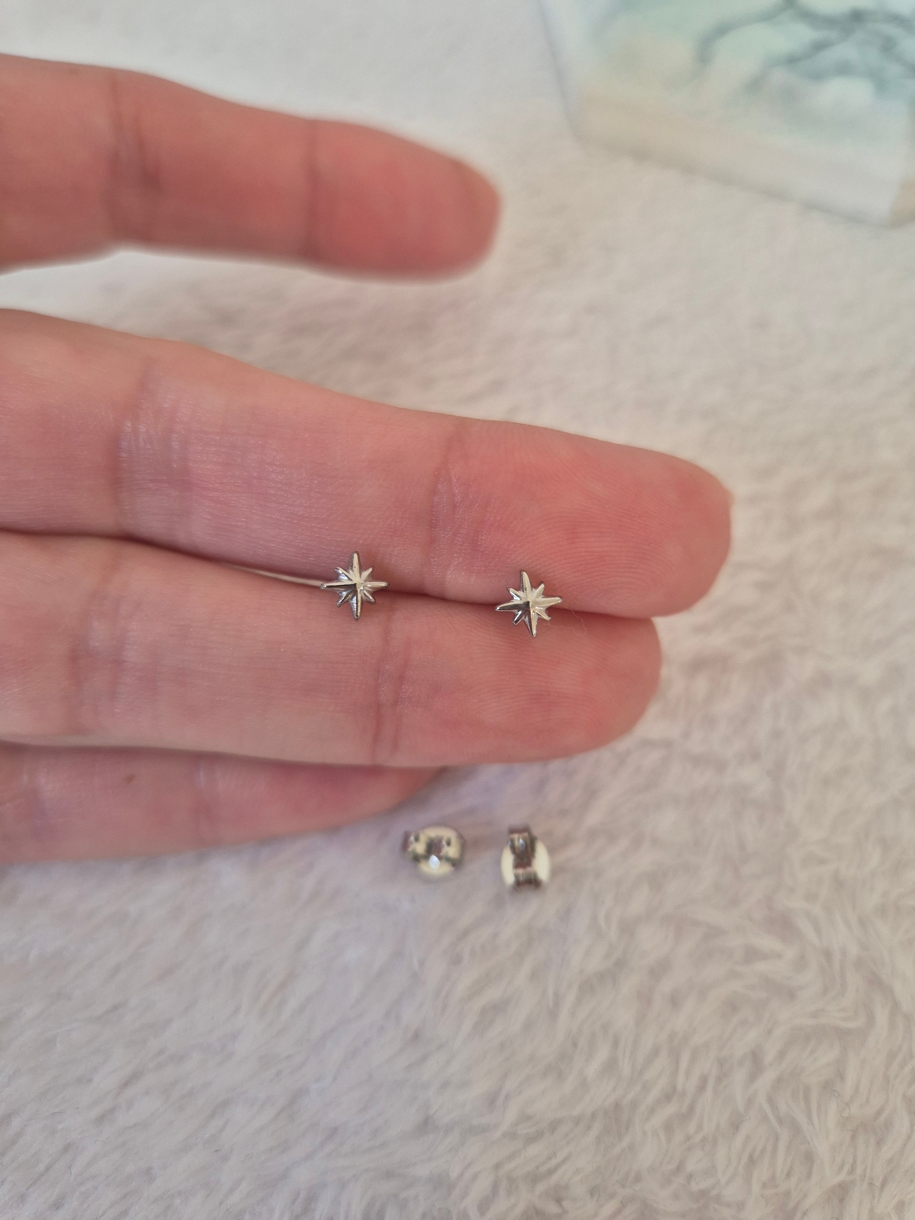 Boucles d'oreilles étoiles