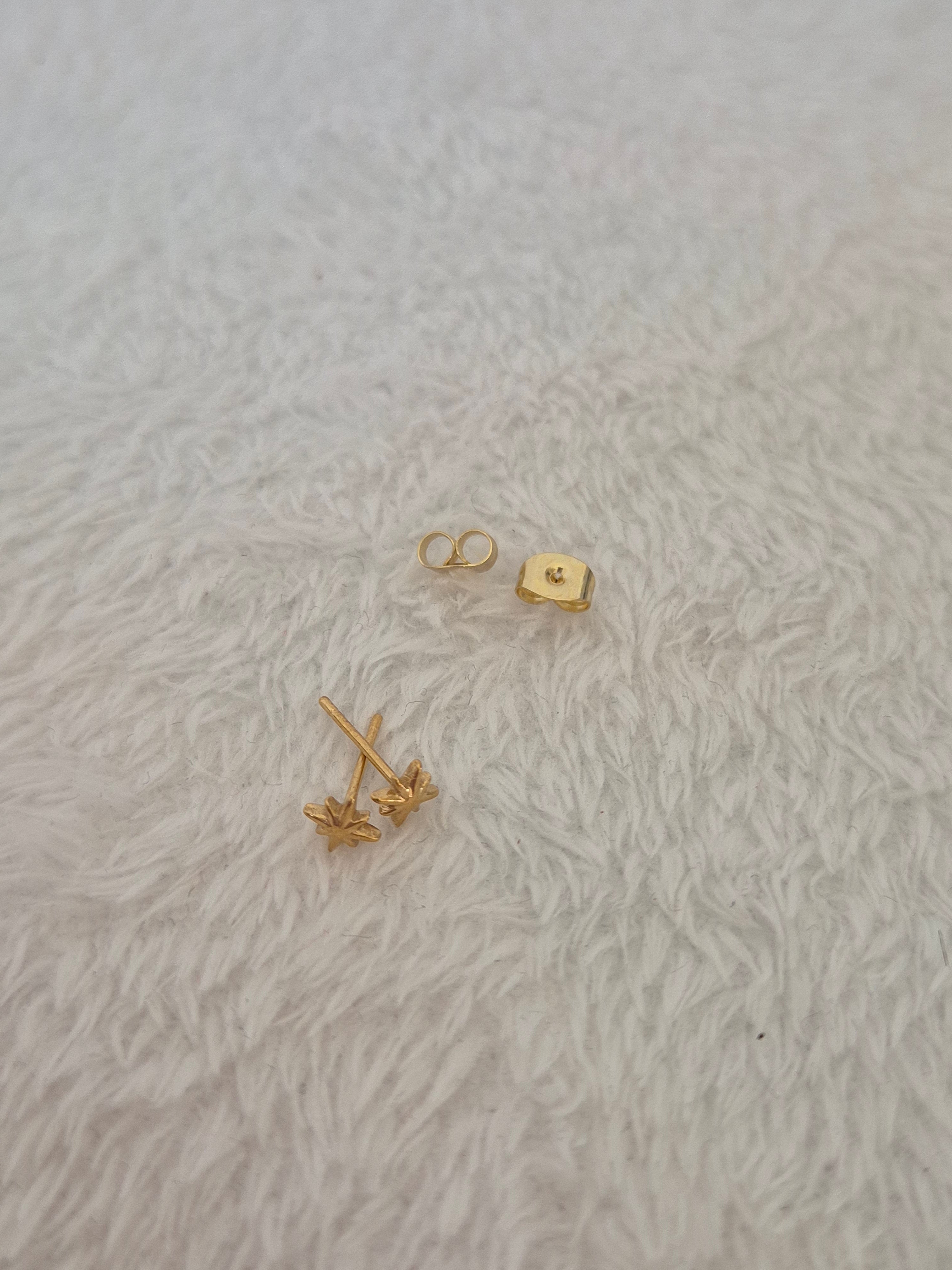 Boucles d'oreilles étoiles