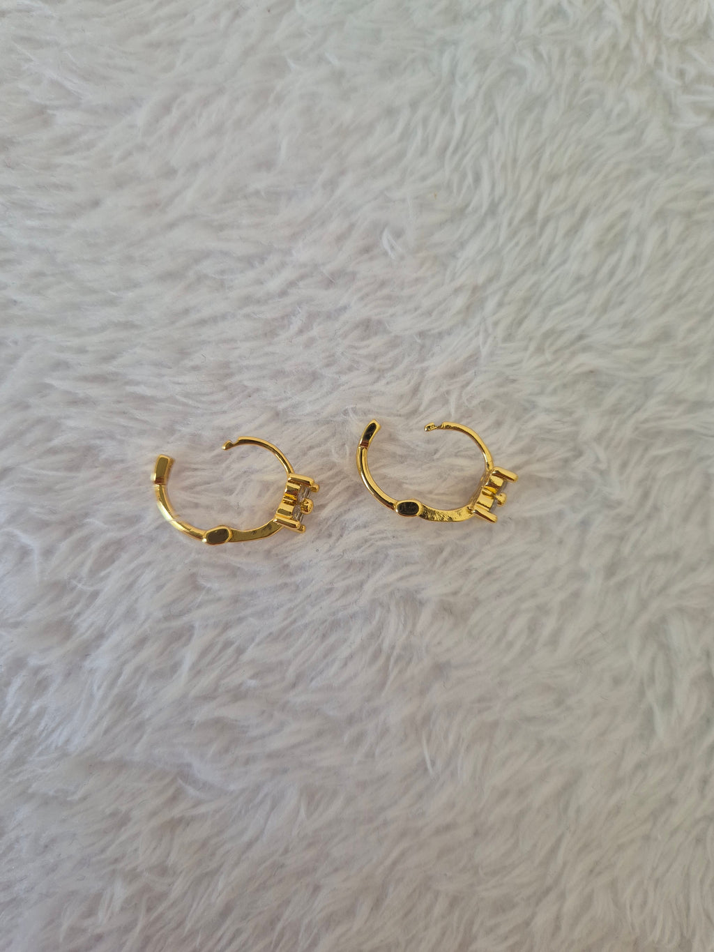 Boucles d'oreilles strass diamants