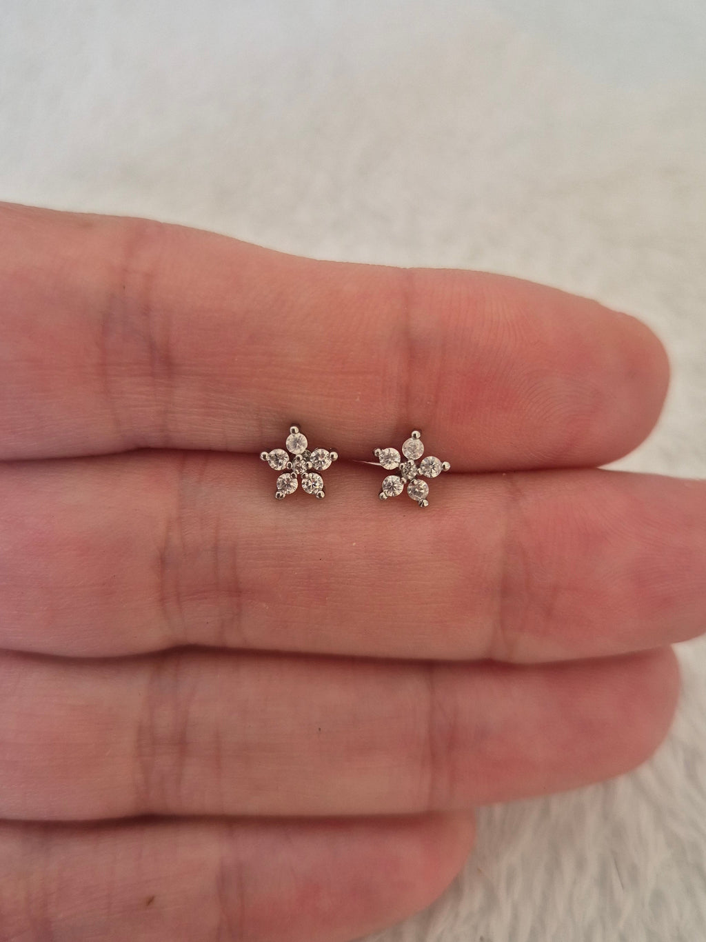 Boucles d'oreilles étoiles strass